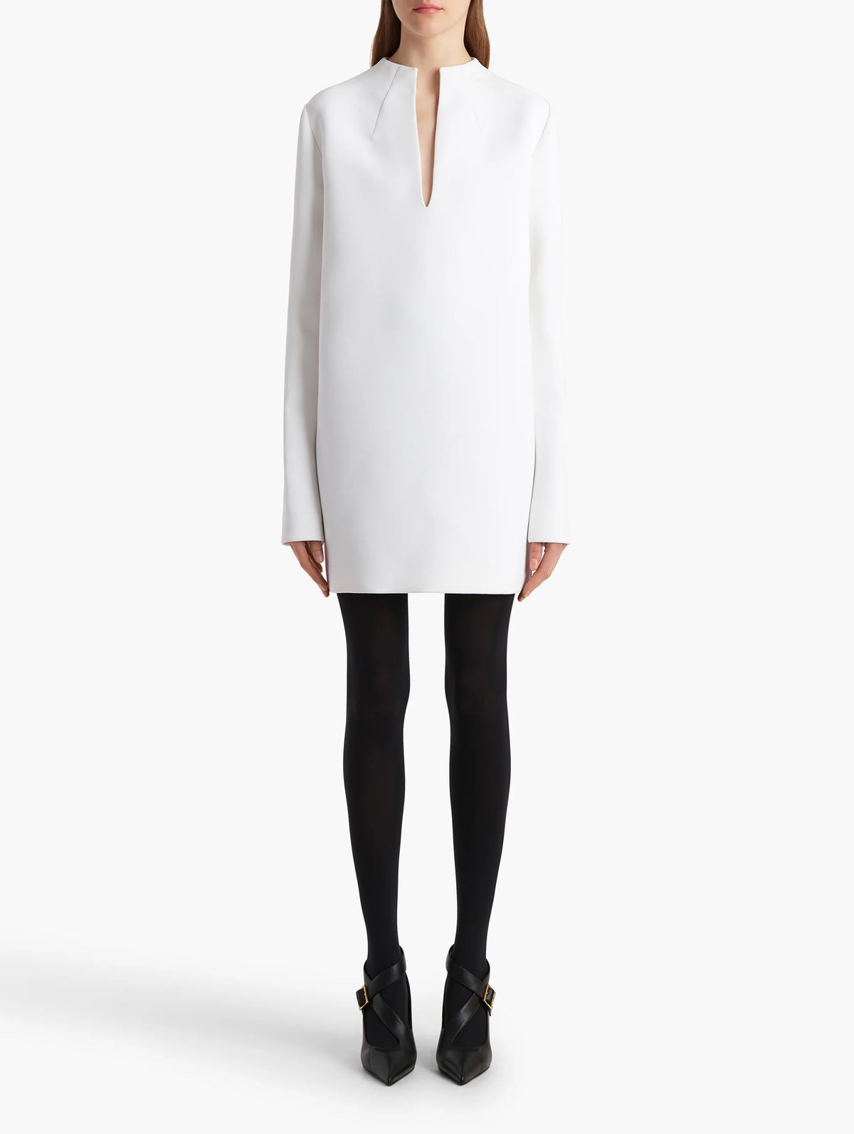 Aleena Dress in Chalk