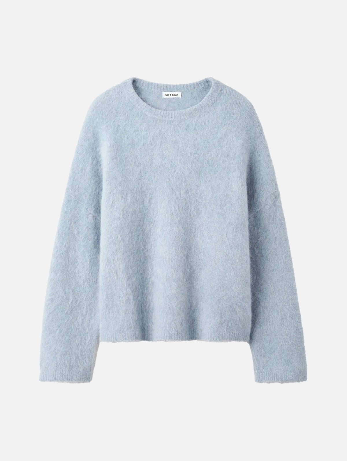 Alpaca Crewneck in Light Blue
