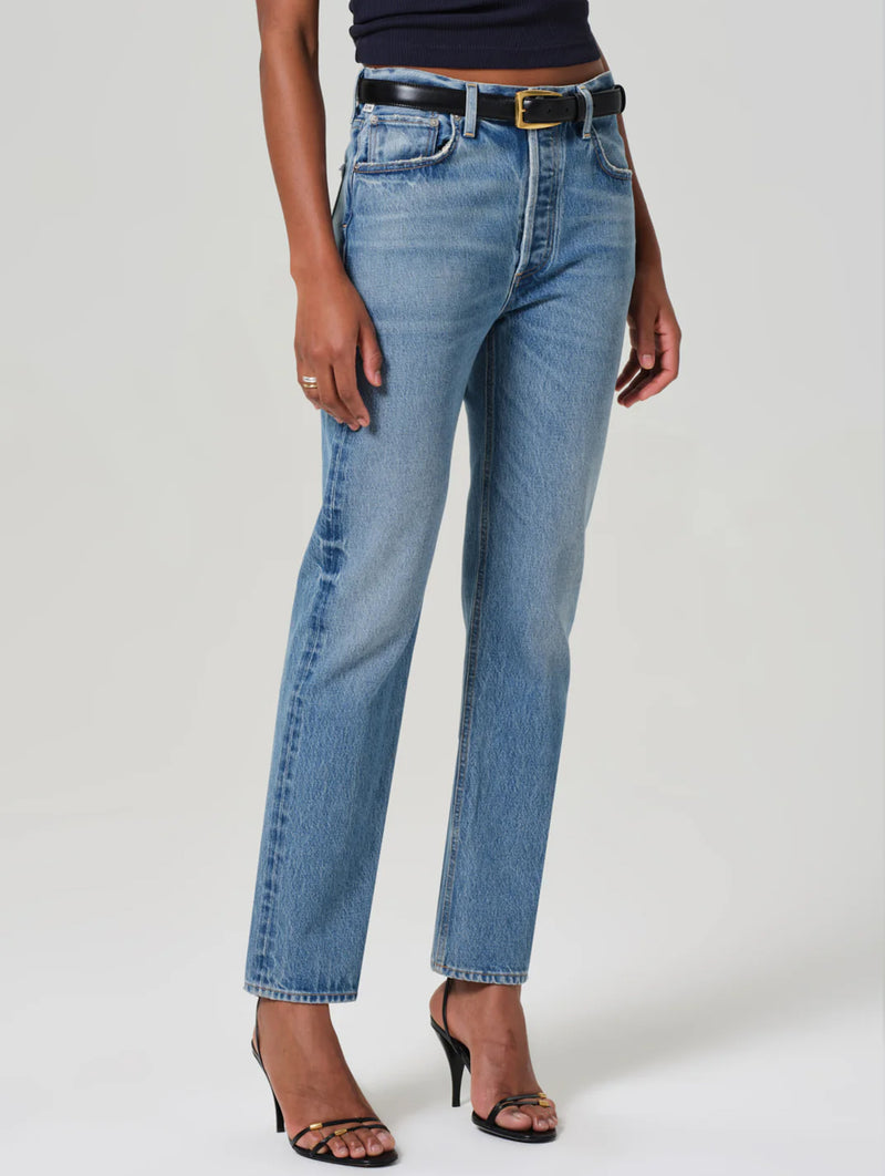 Blaine High Rise Straight in Perri