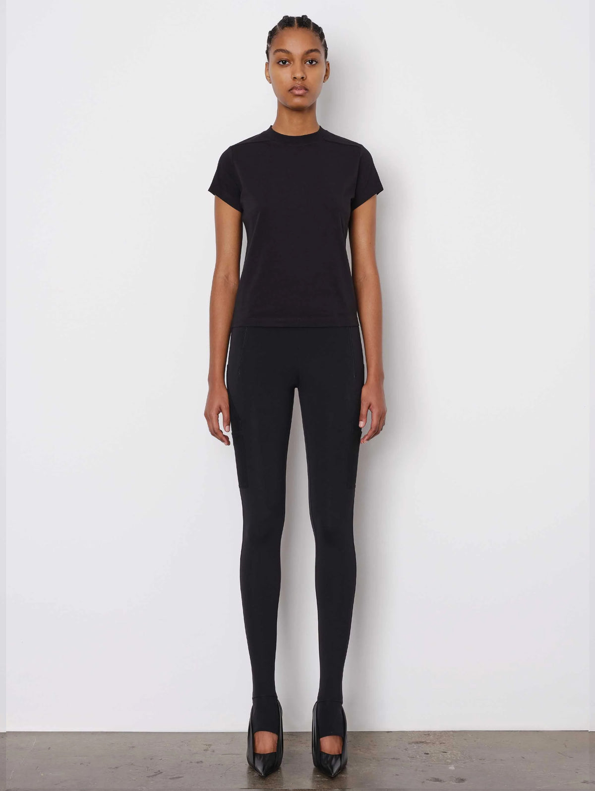 Crop T-Shirt in Black