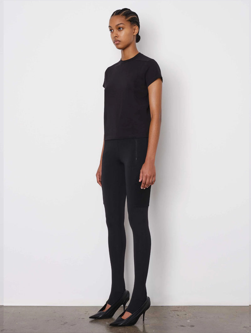 Crop T-Shirt in Black