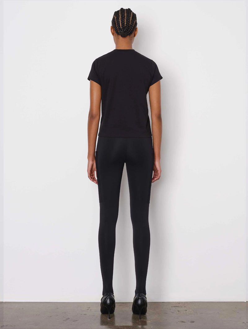 Crop T-Shirt in Black