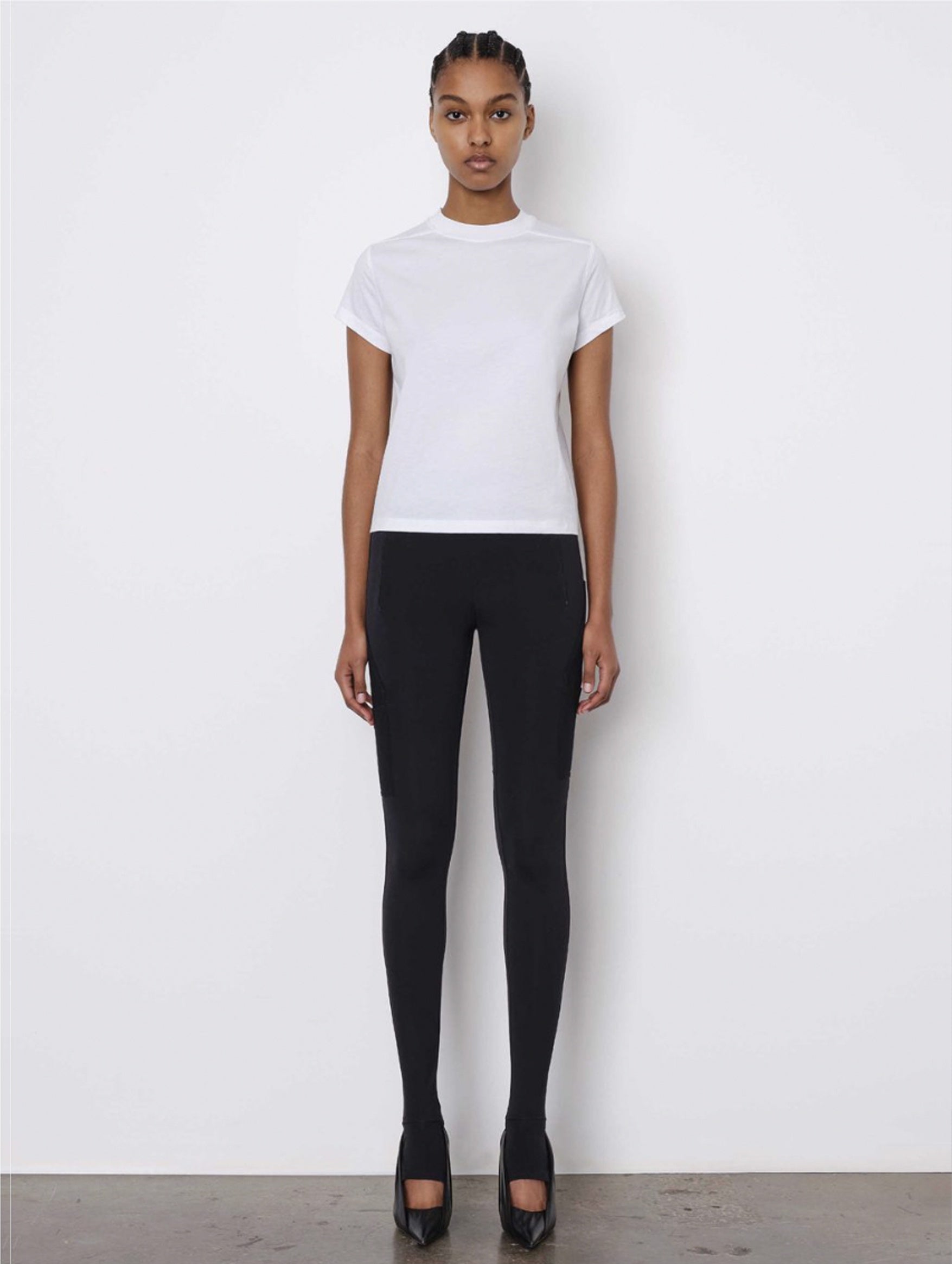 Crop T-Shirt in White