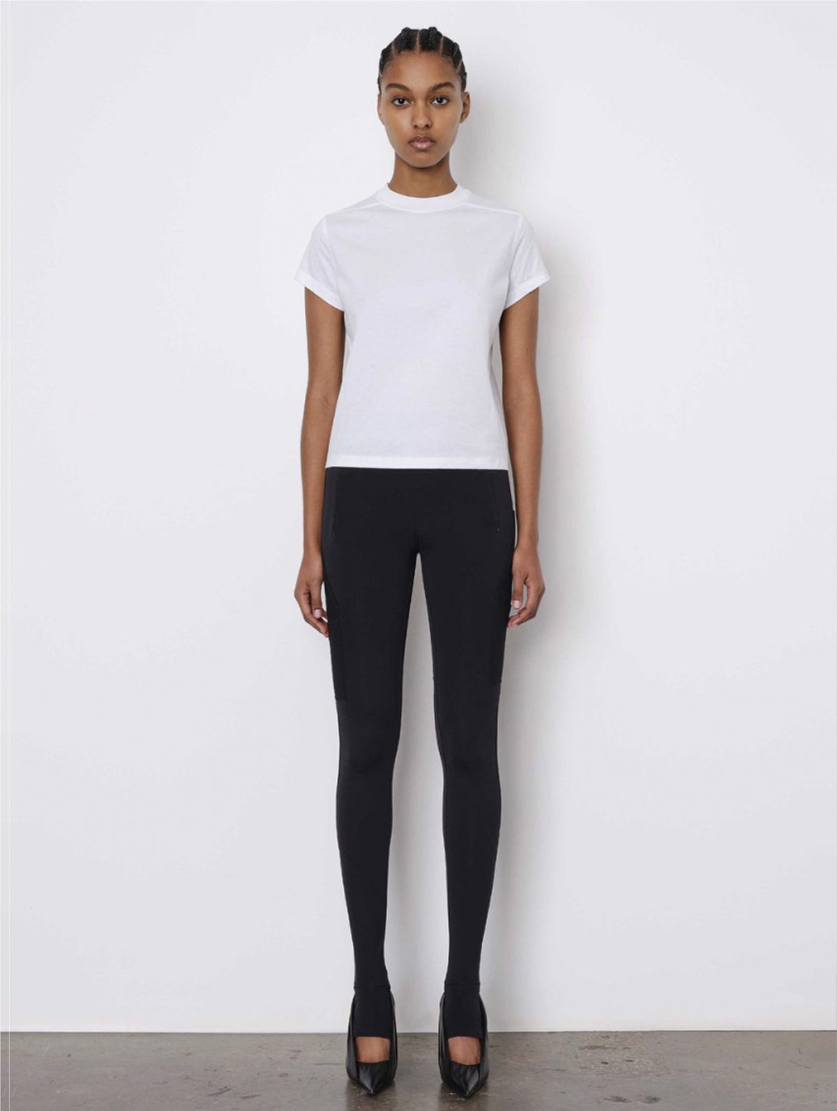 Crop T-Shirt in White