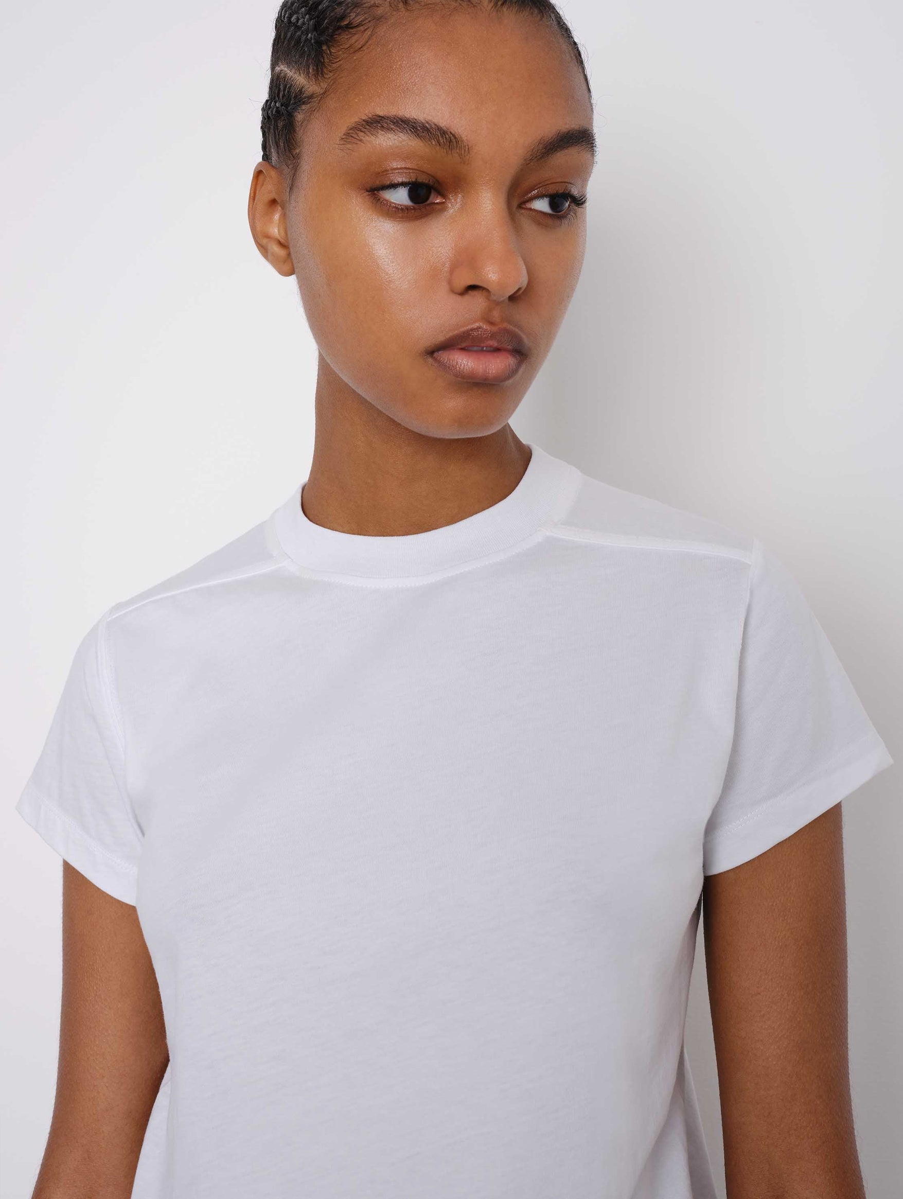 Crop T-Shirt in White