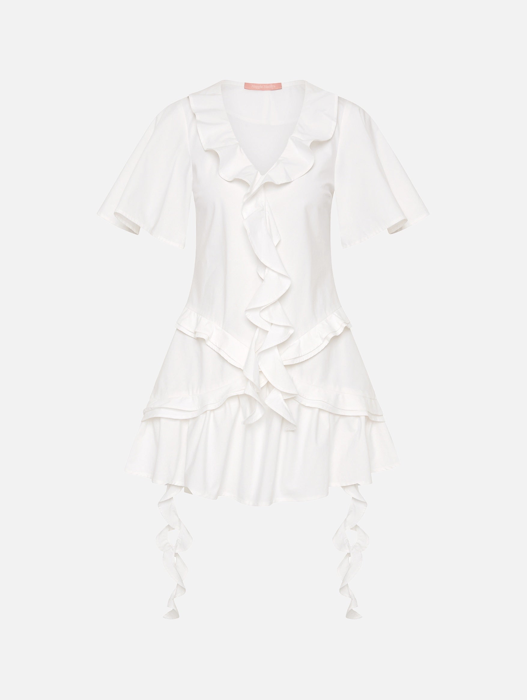 Olympia Dress in White