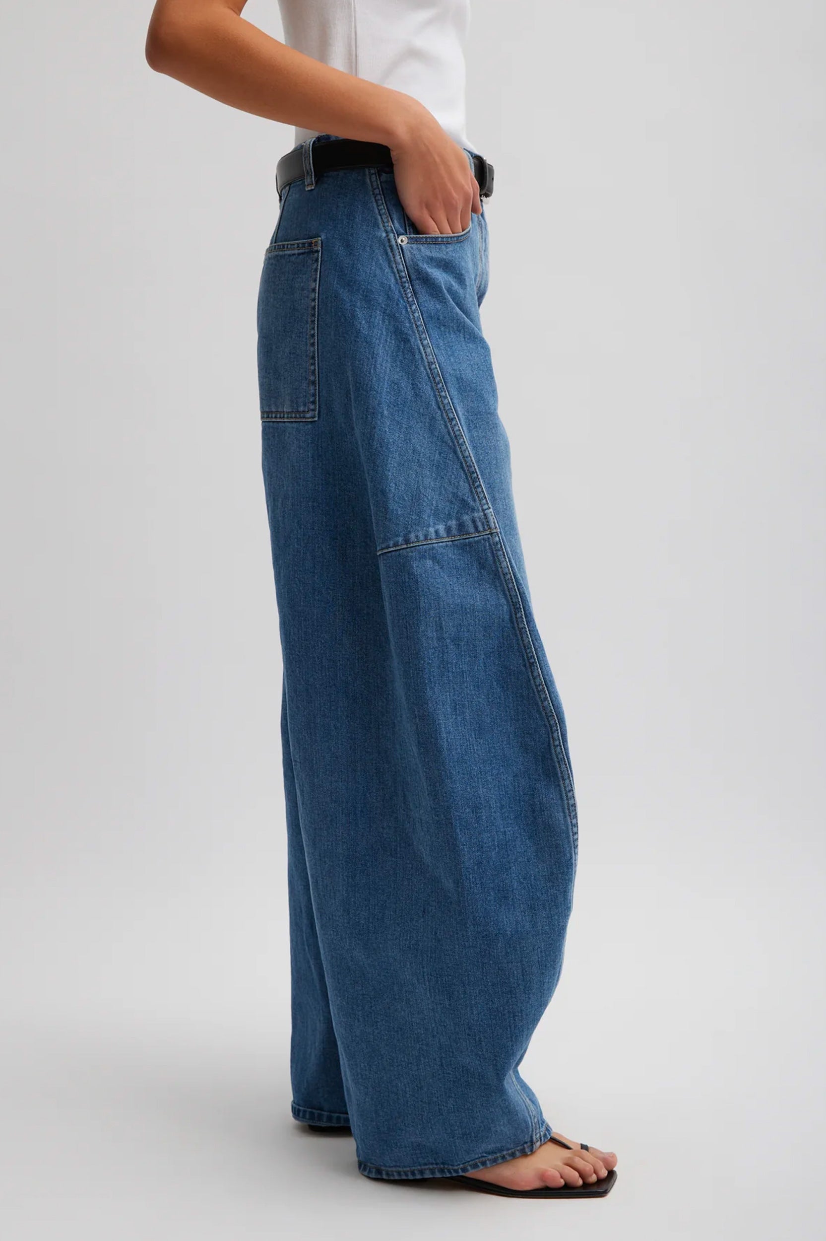 Classic Wash Denim Sid Jean - Short