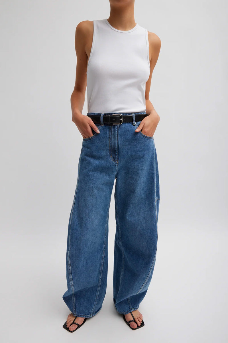 Classic Wash Denim Sid Jean - Short