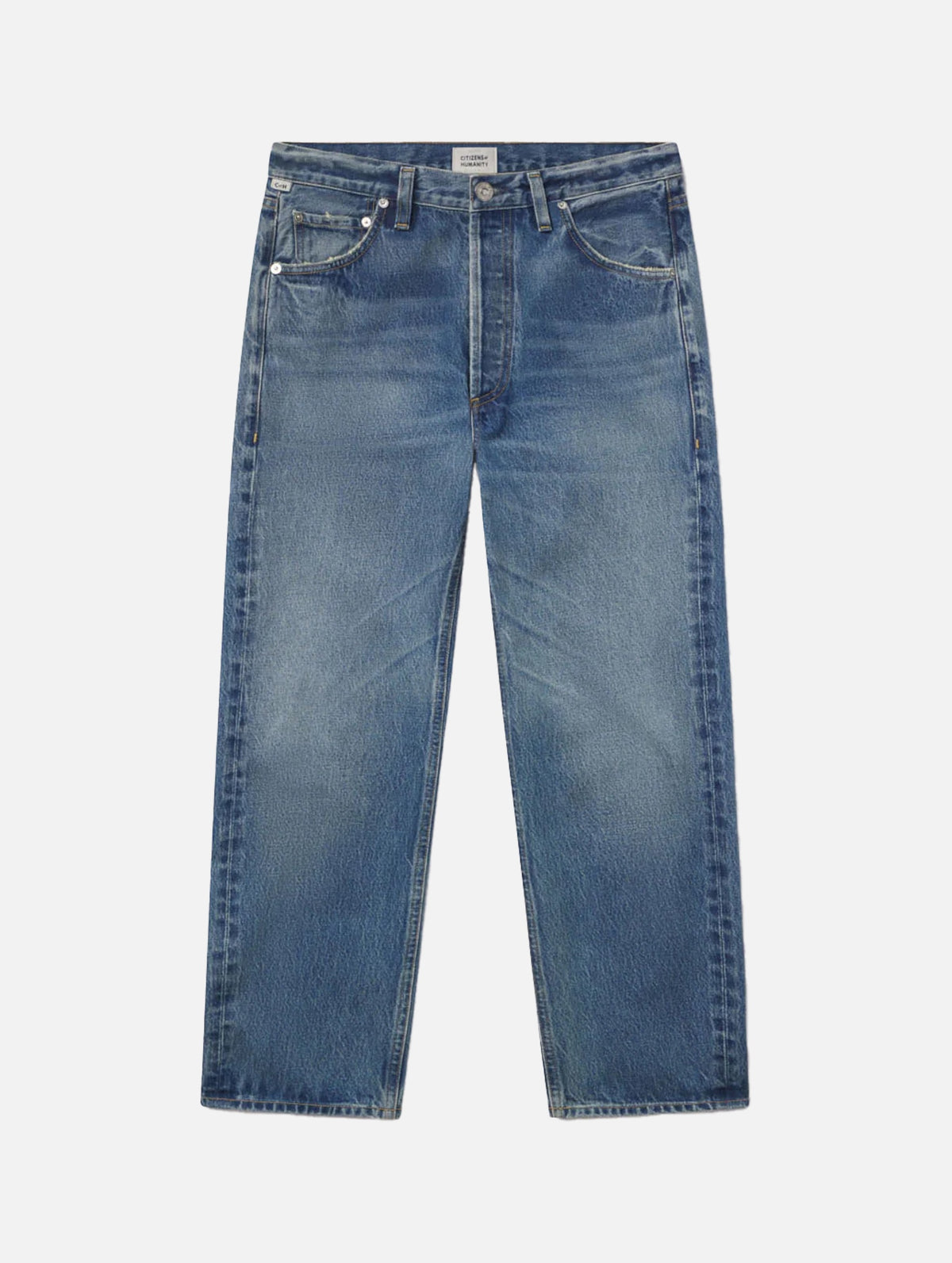 Winslow Cropped Boyfriend in Pacifica