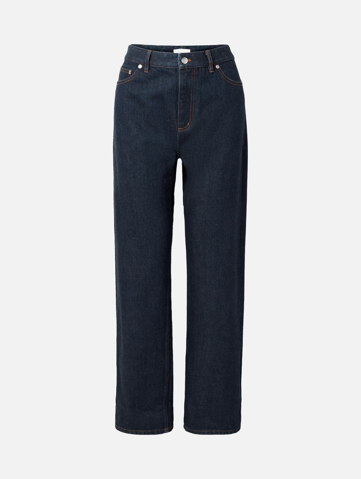 Selvage Denim 5 Pocket Alec Jean in Dark Denim