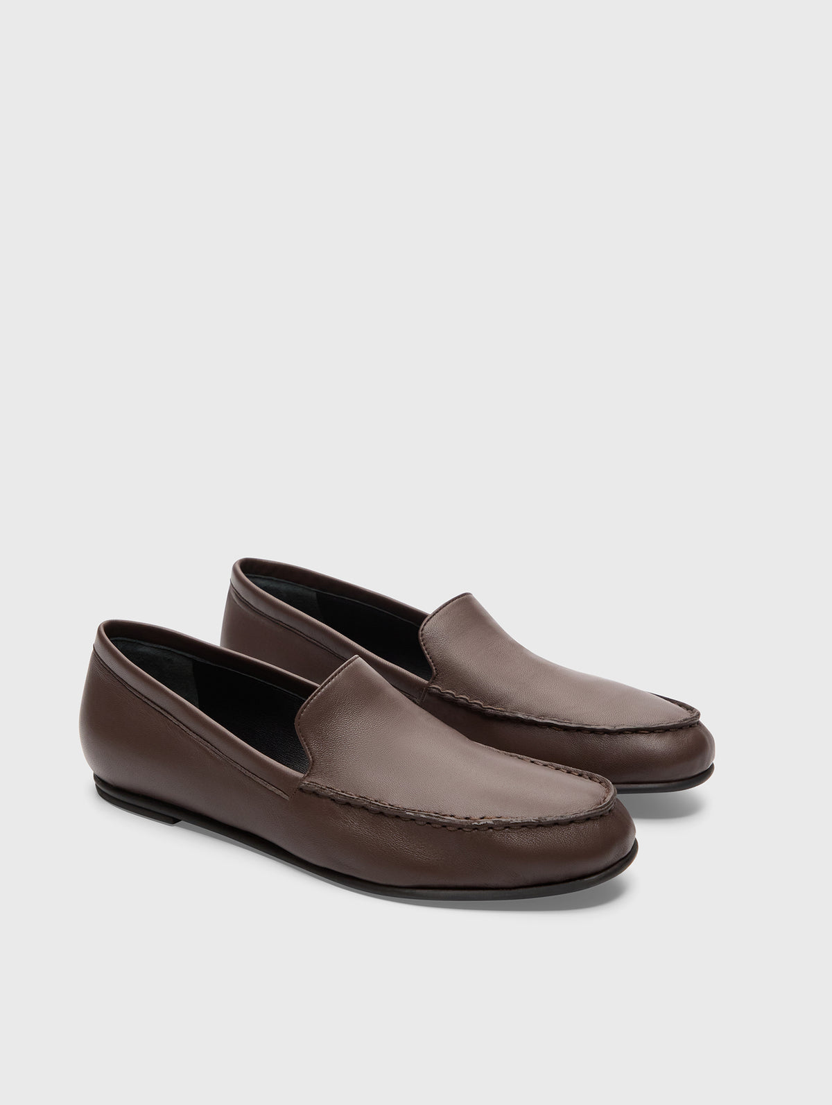 Boros Classic Loafers in Brown