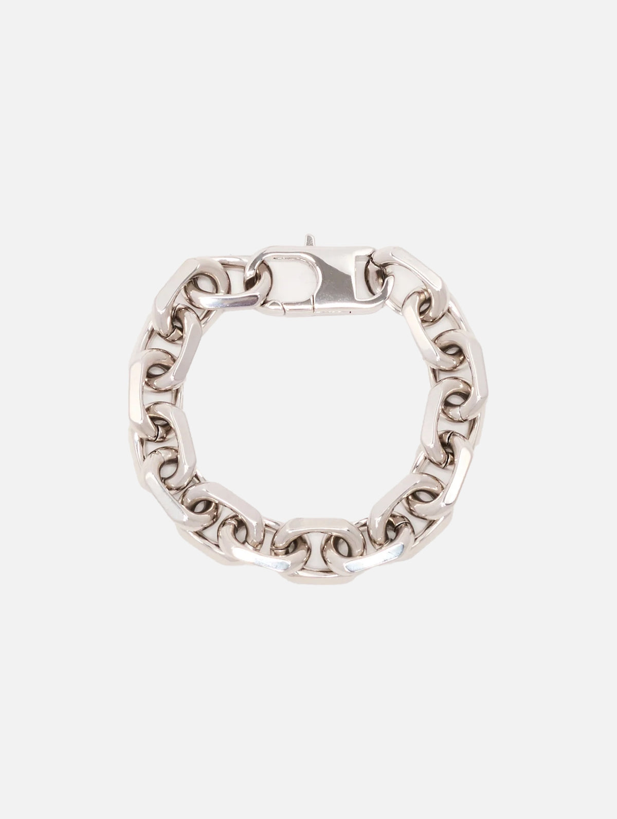 Round Chain Bracelet in Silver