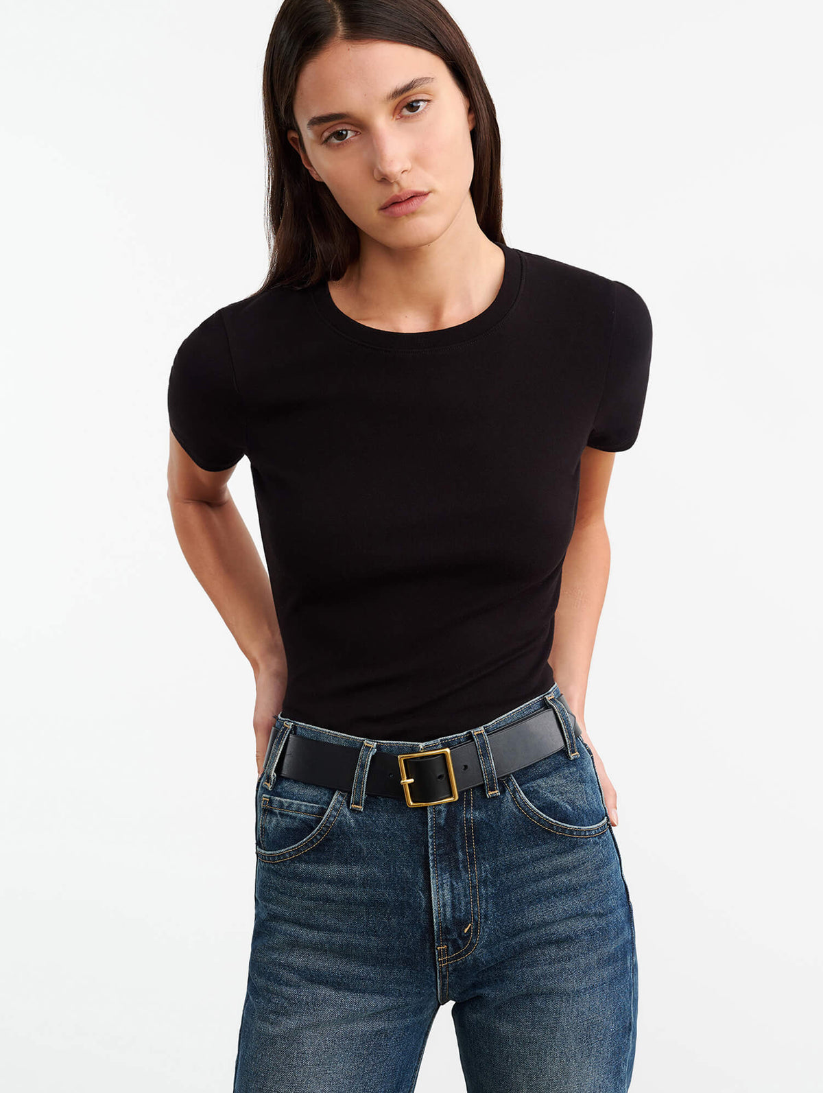 Elin Tee in Black