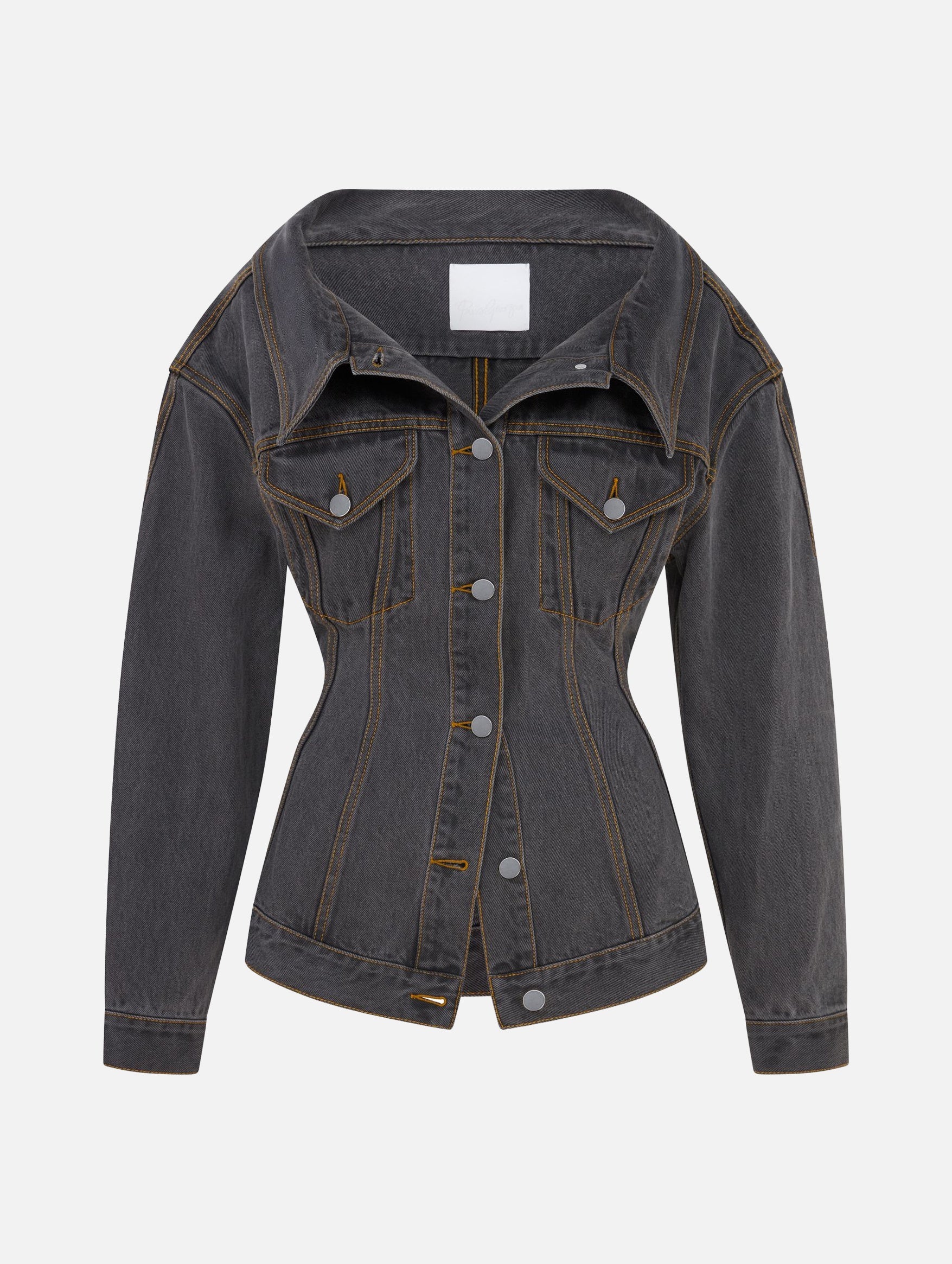 Jemimah Denim Jacket in Charcoal