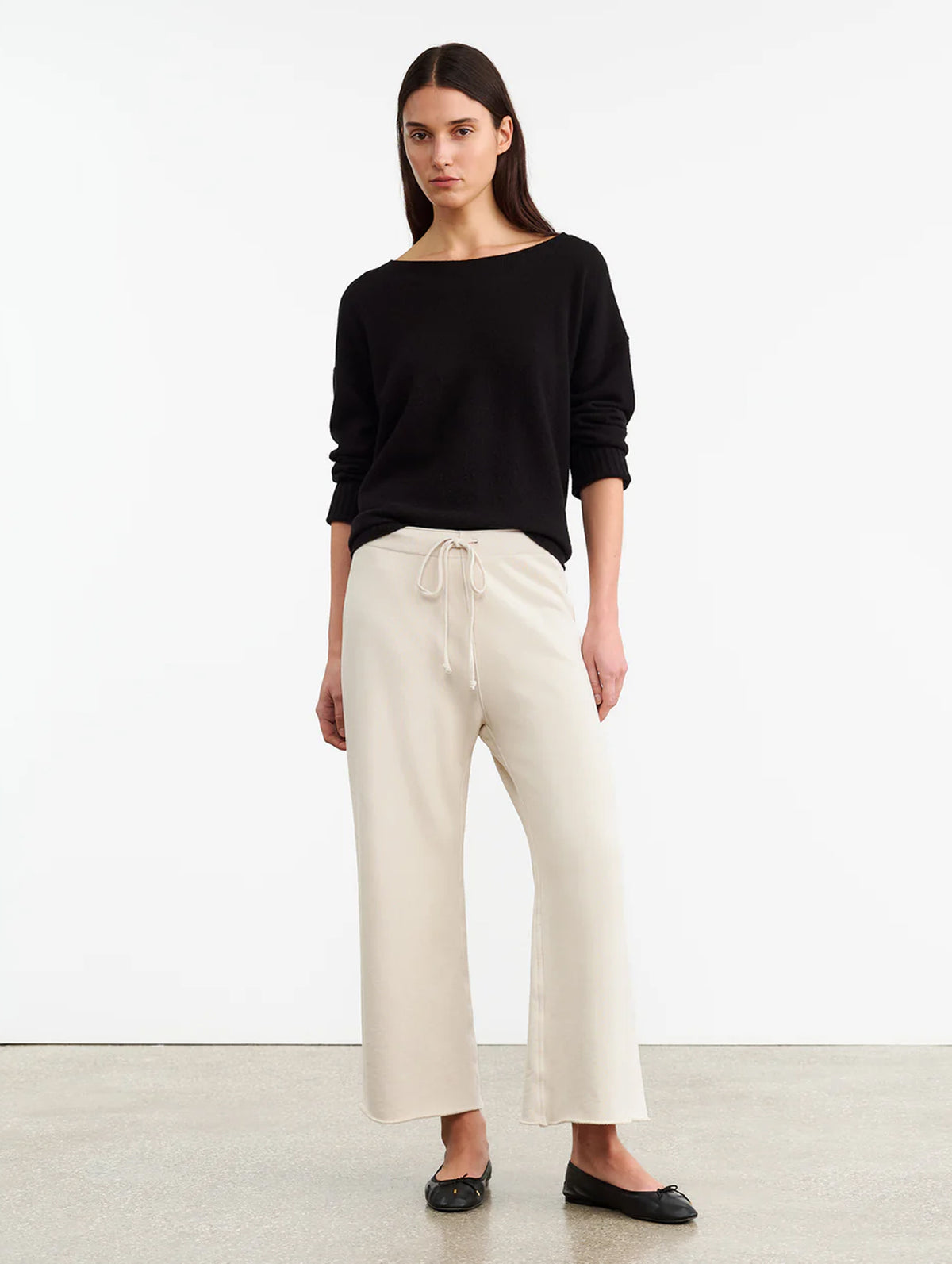 Kiki Sweatpant in Chalk