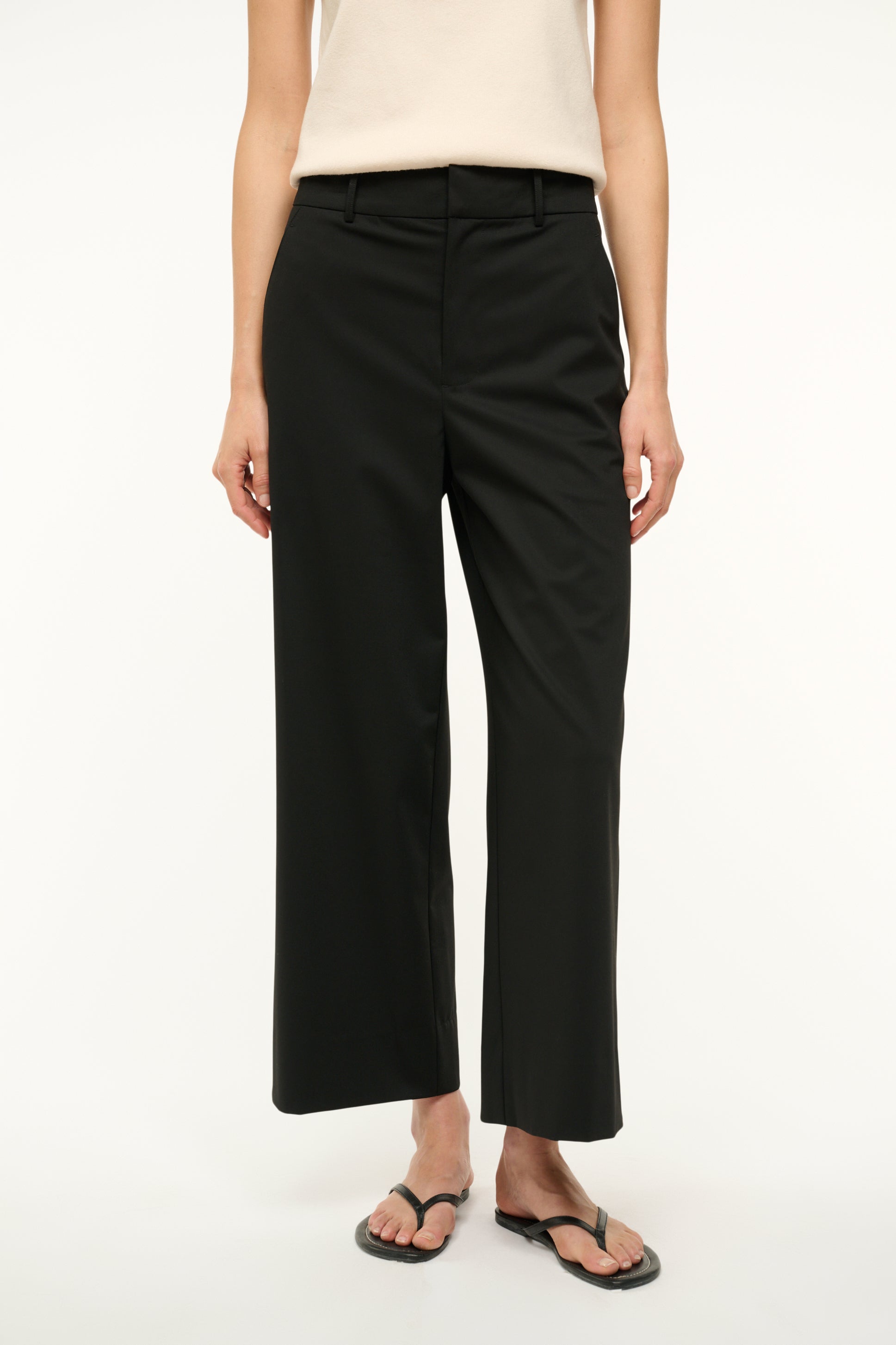 Prince Cropped Pant in Black