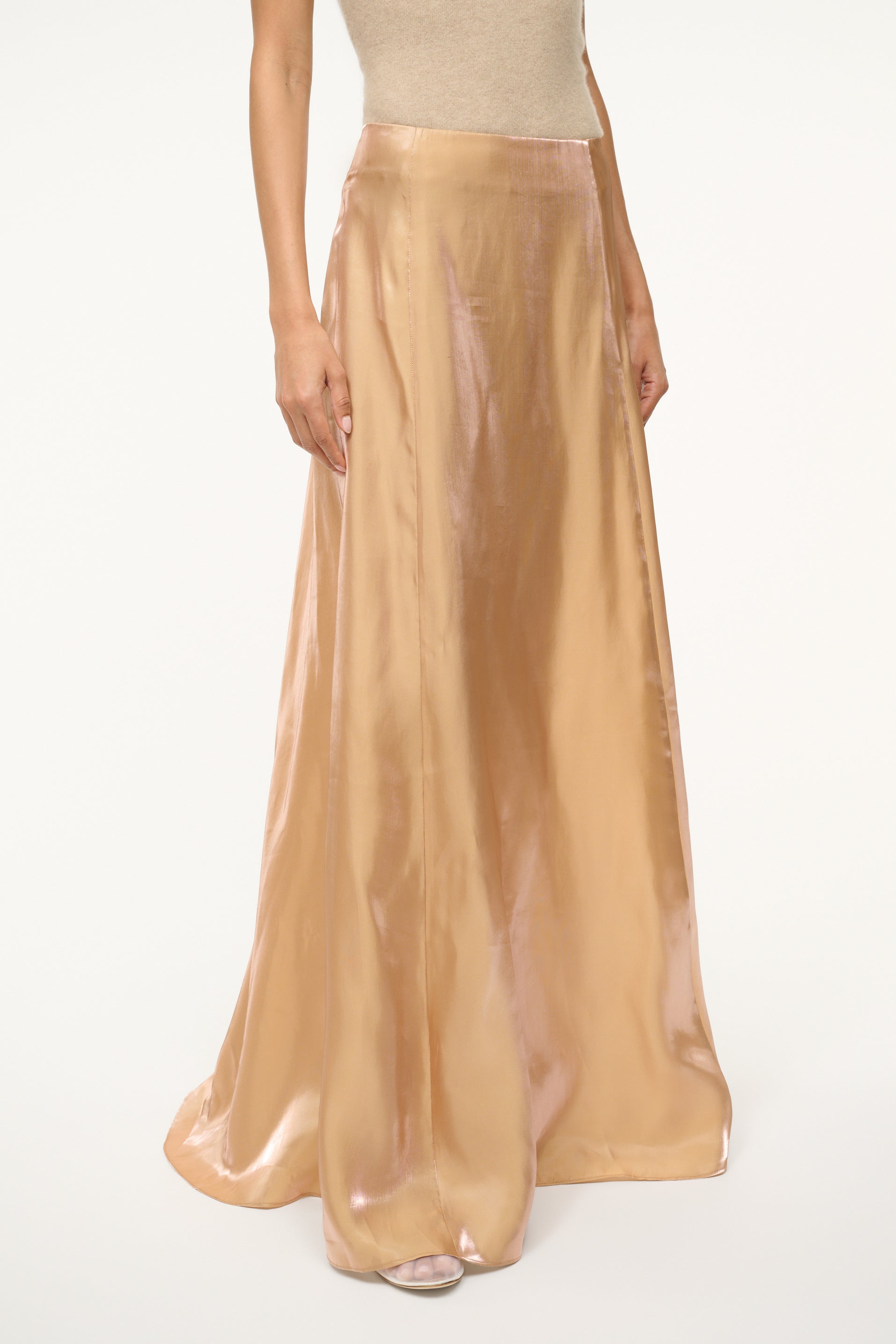 Vincenzo Skirt in Rose Gold