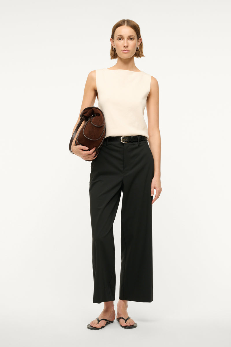 Prince Cropped Pant in Black
