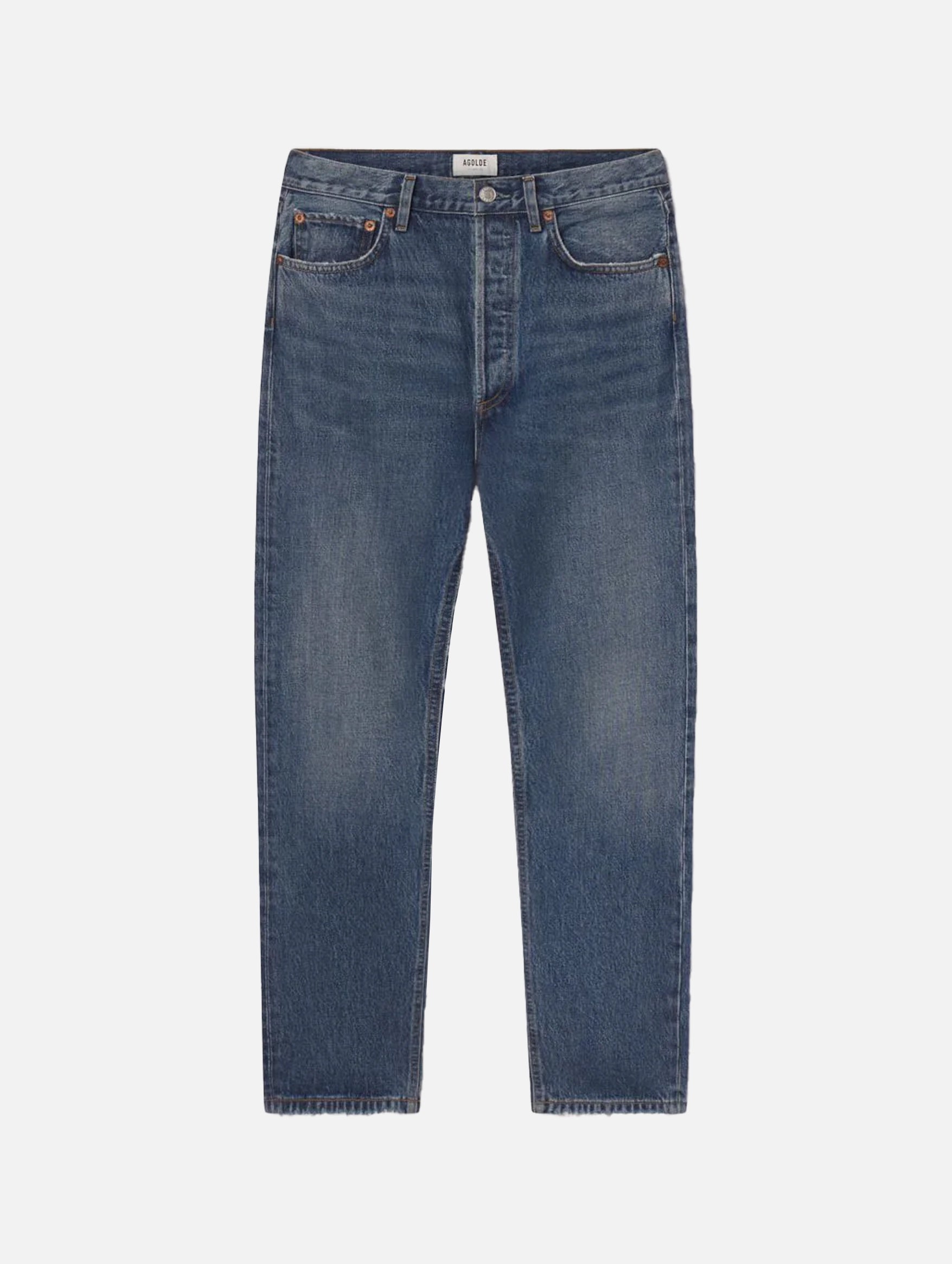 90's Pinch Waist High Rise Straight Jean in Essence