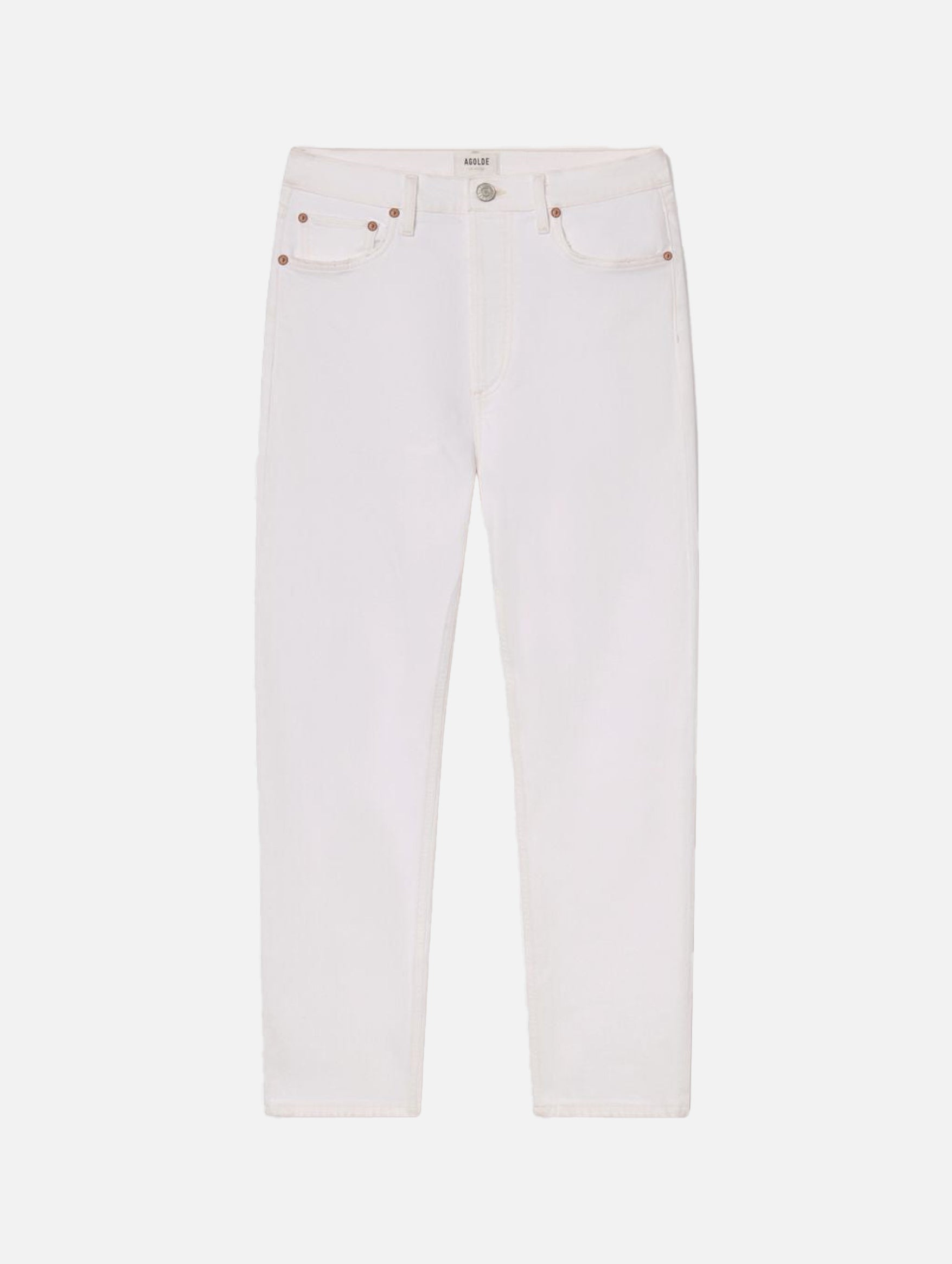 90's Pinch Waist Jean in Marshmallow