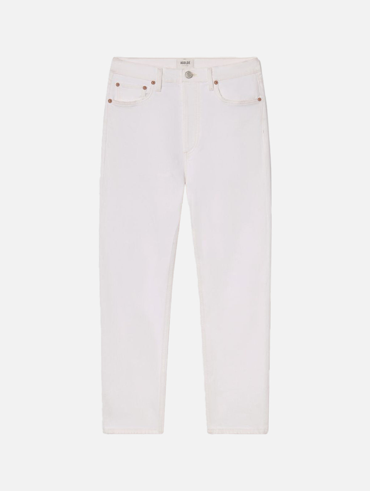 90's Pinch Waist Jean in Marshmallow