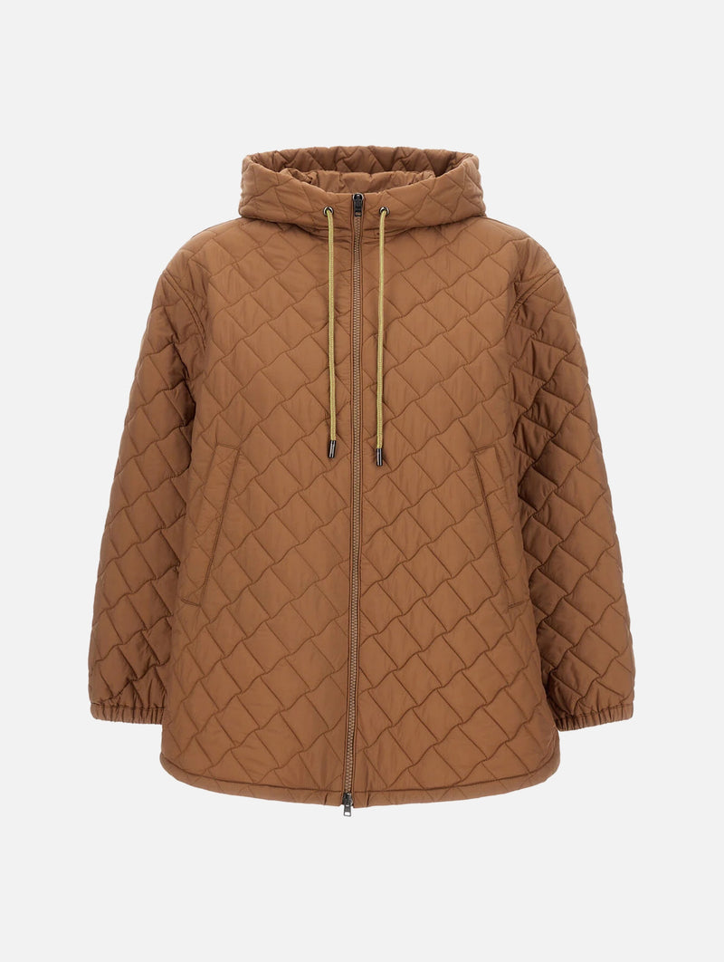 A-Shape Jacket in Ecoage Camel
