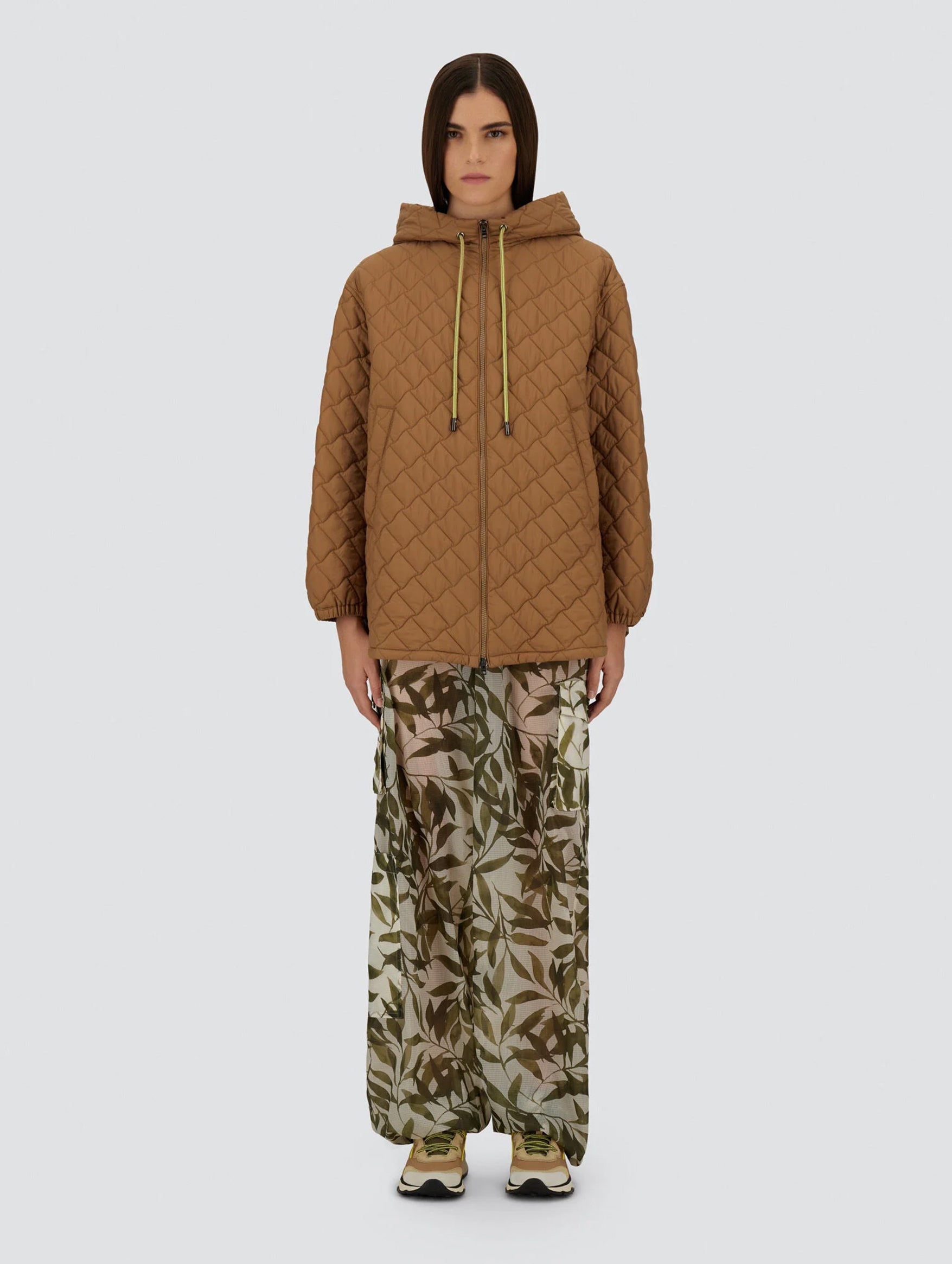A-Shape Jacket in Ecoage Camel