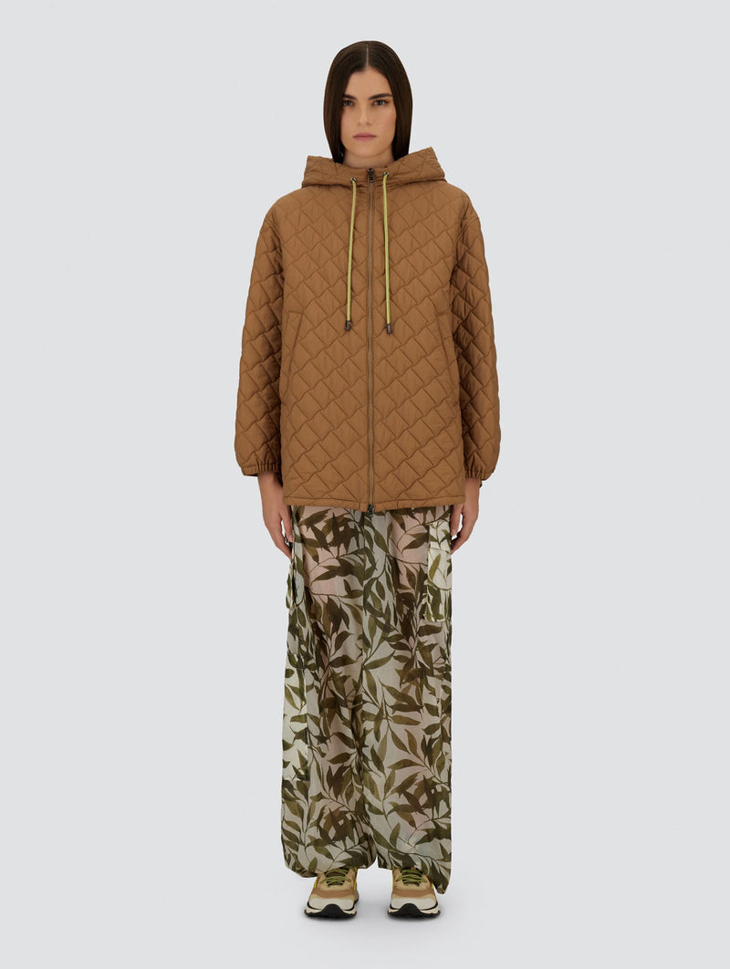 A-Shape Jacket in Ecoage Camel