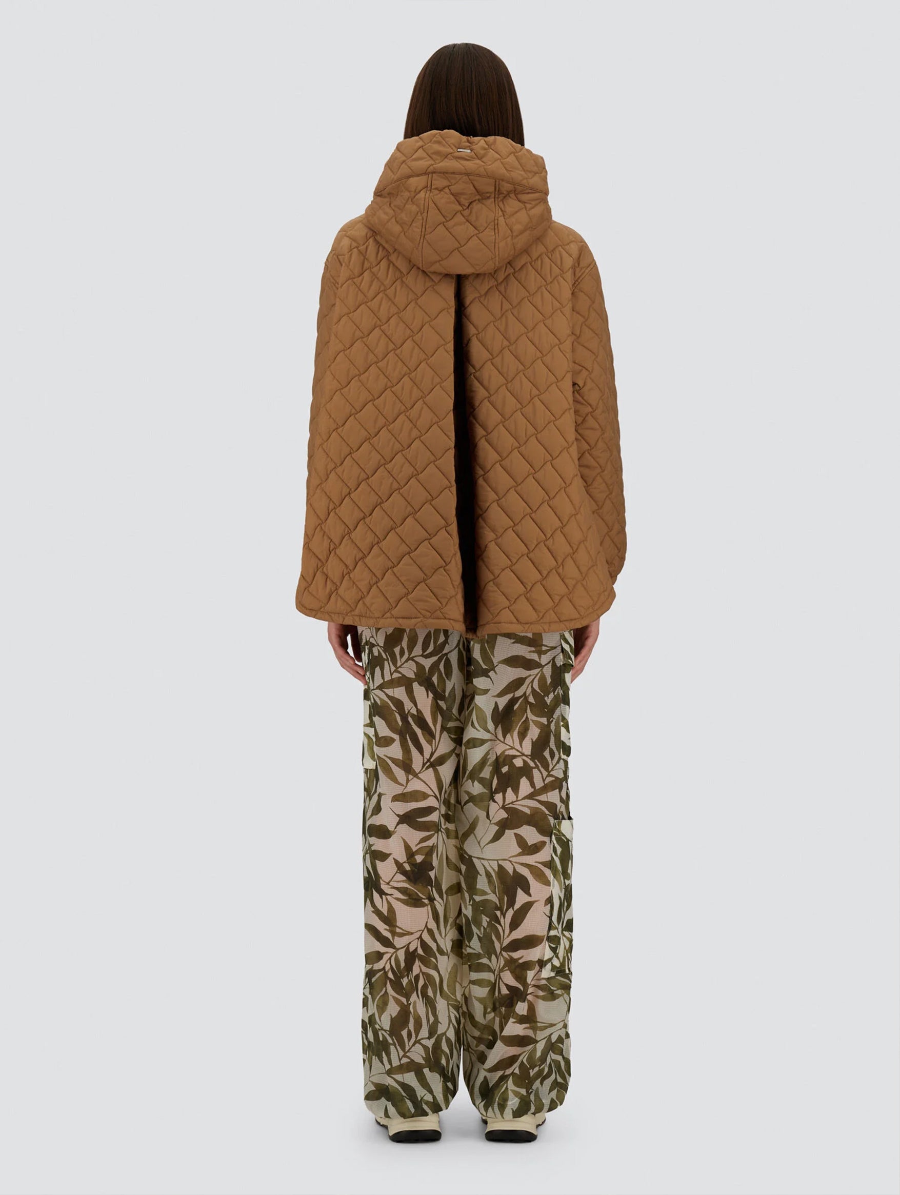 A-Shape Jacket in Ecoage Camel