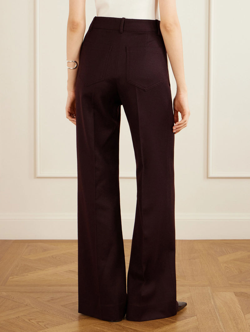 Alina Trouser in Acai