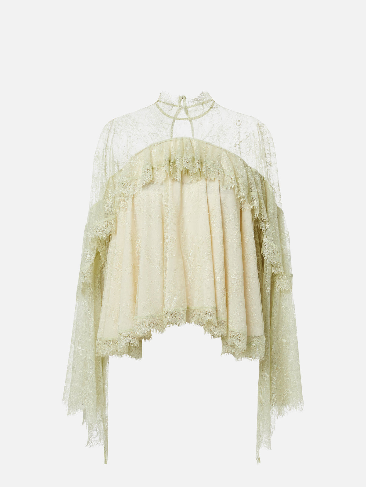 Alita Top in Mint Green