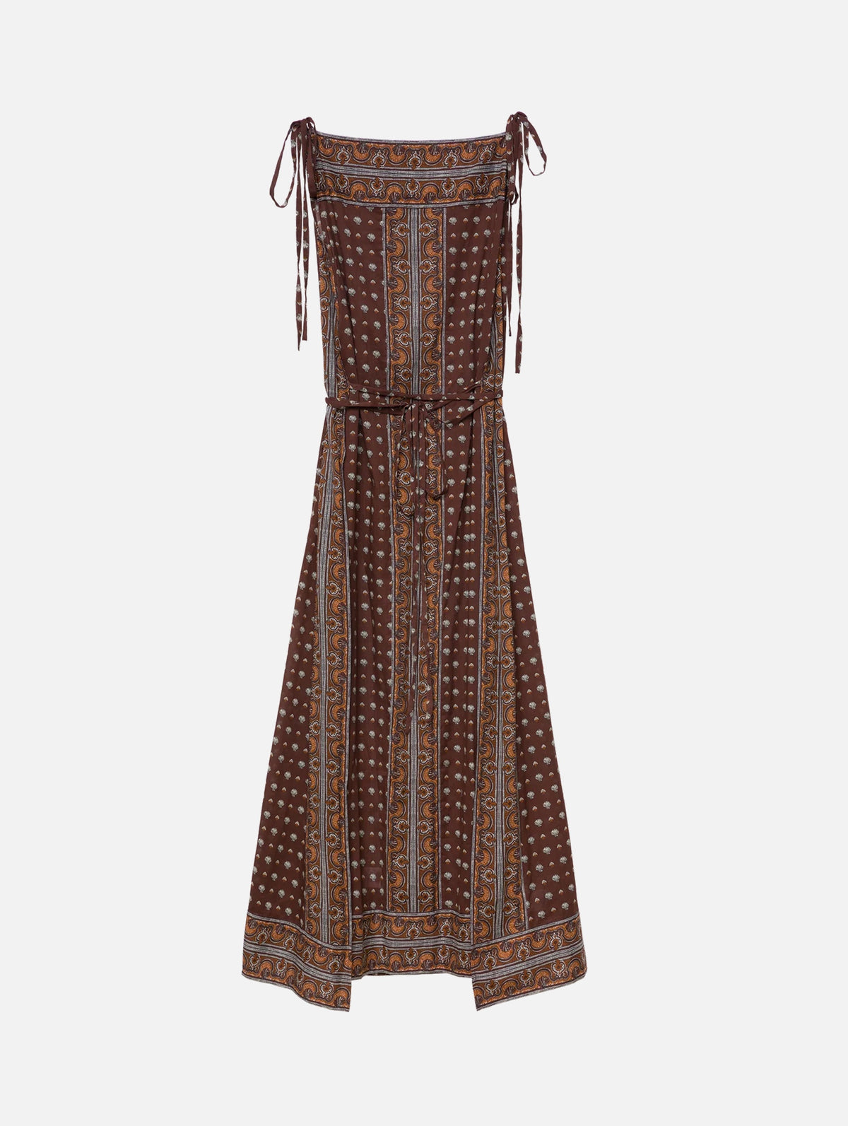 Amarante Dress in Terre Foulard De La Mer