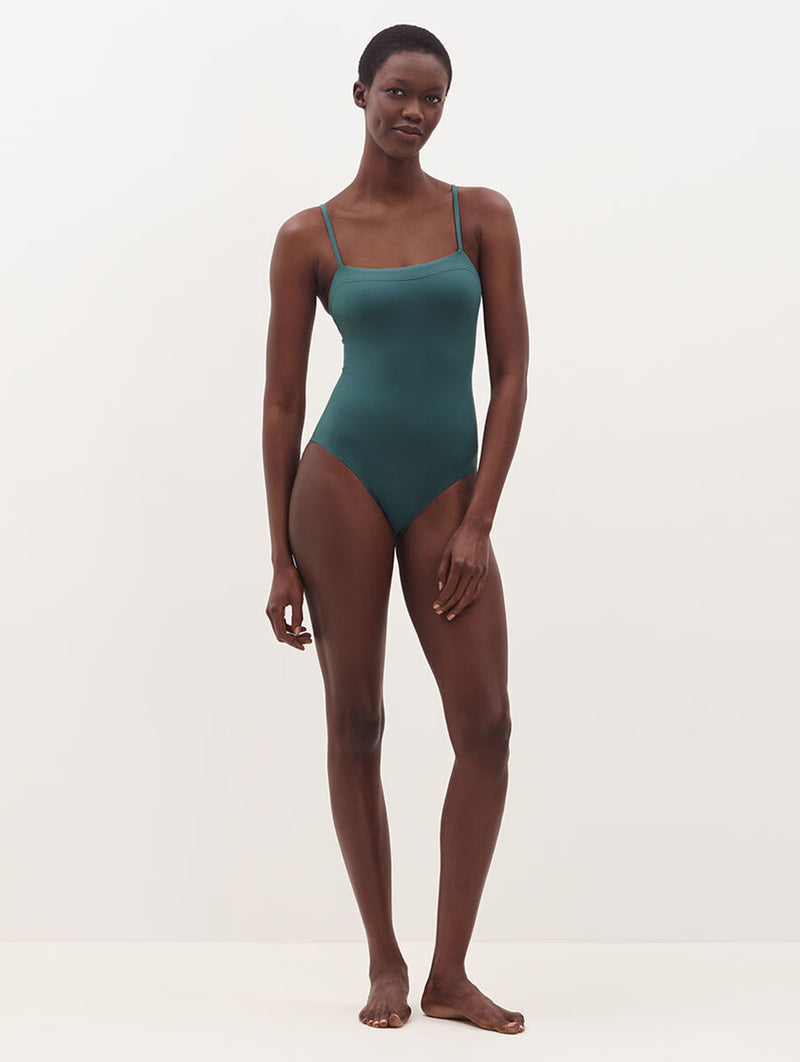 Aquarelle Swimsuit in Menthe Givrée
