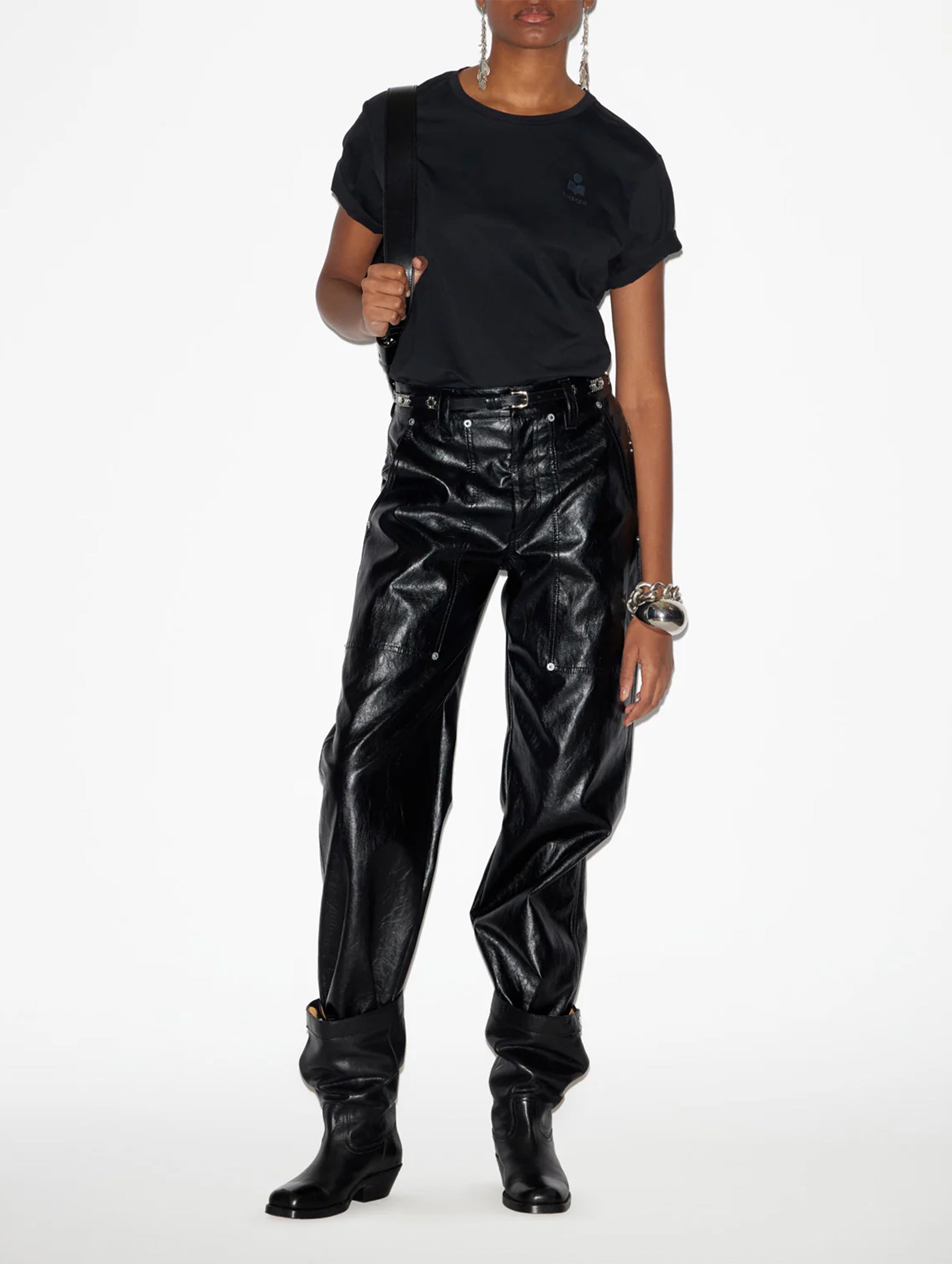Aby Tee Shirt in Black