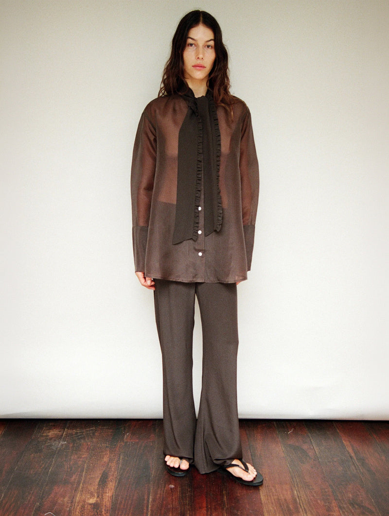 Aftersun Pant in Black Coffee