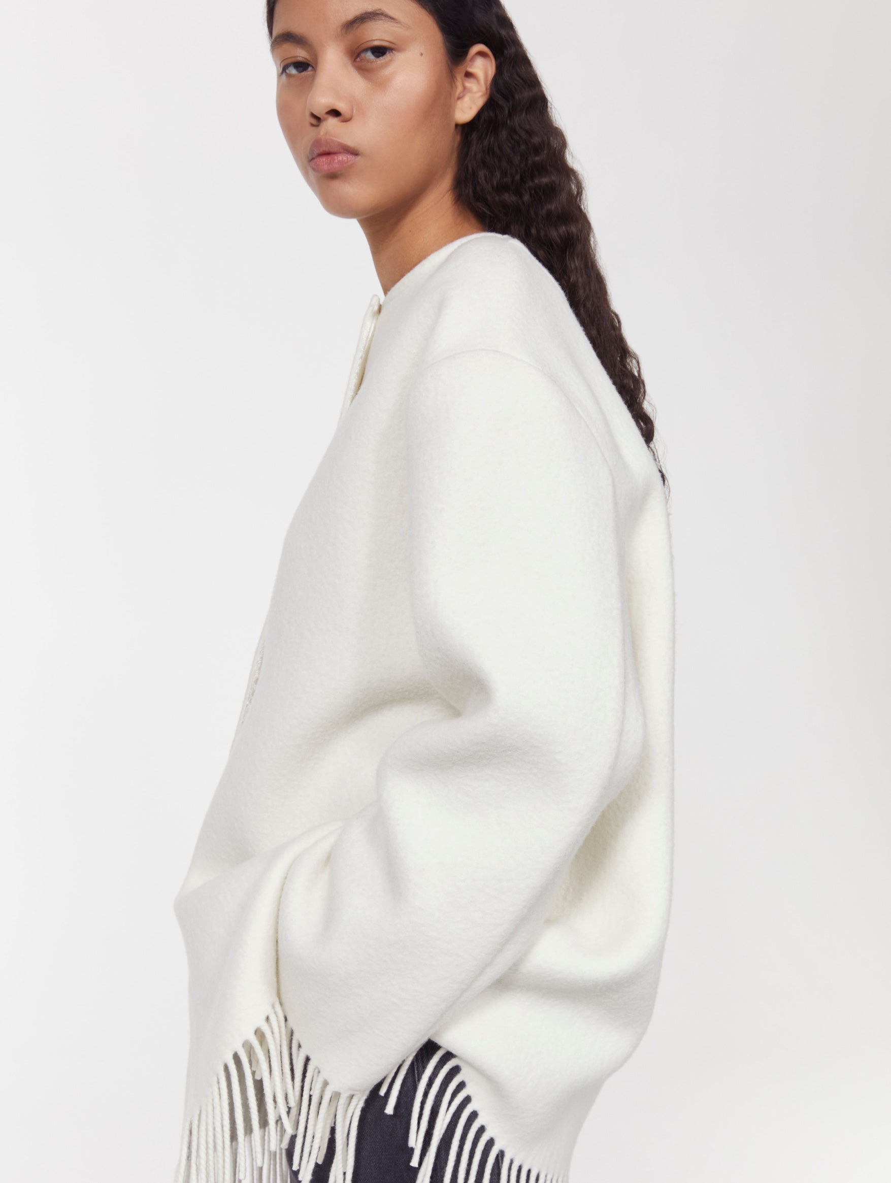 Agnes Coat in Whipped Cream