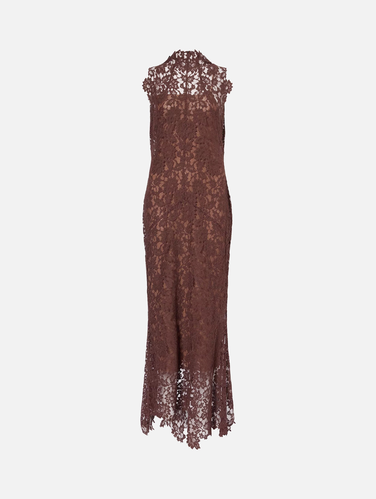 Ainhoa Maxi Dress in Brown