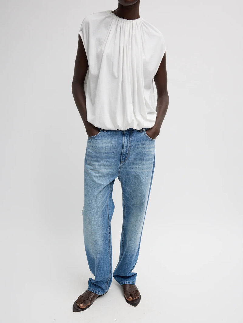 Selvage Denim 5 Pocket Alec Jean in Classic Blue