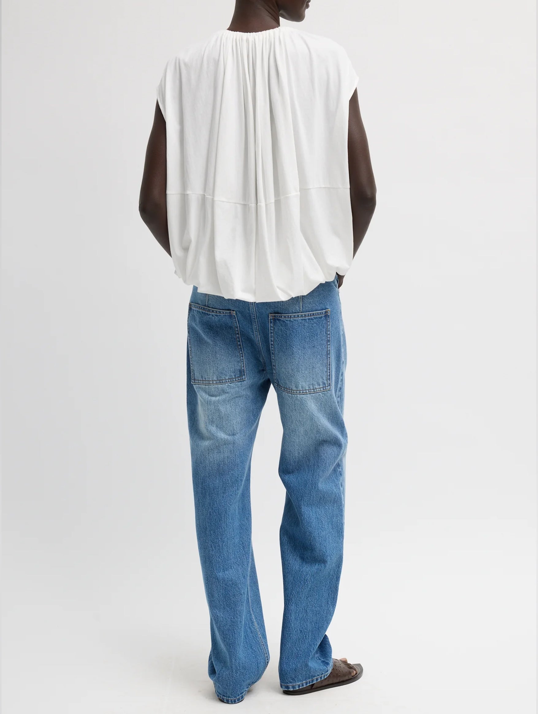 Selvage Denim 5 Pocket Alec Jean in Classic Blue