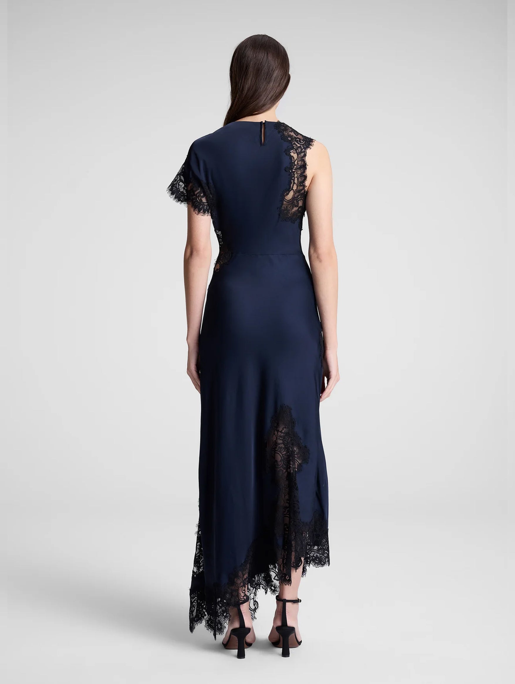 Alessia Dress in Dark Sapphire