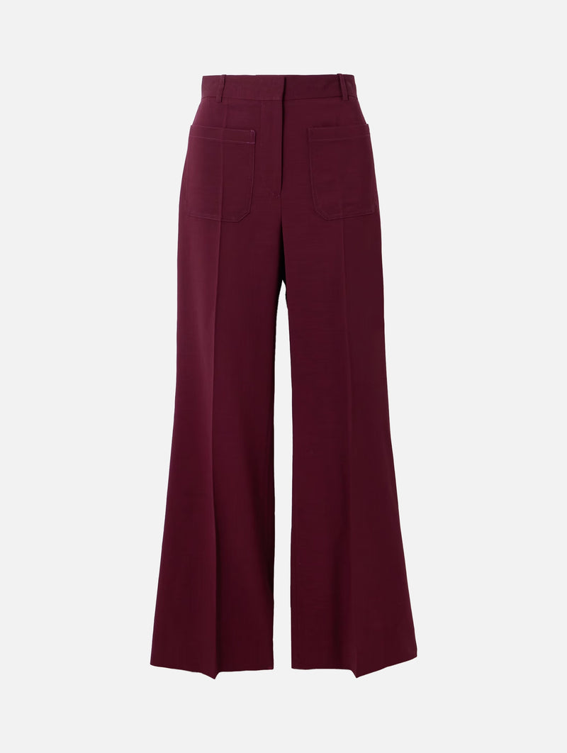 Alina Trouser in Port