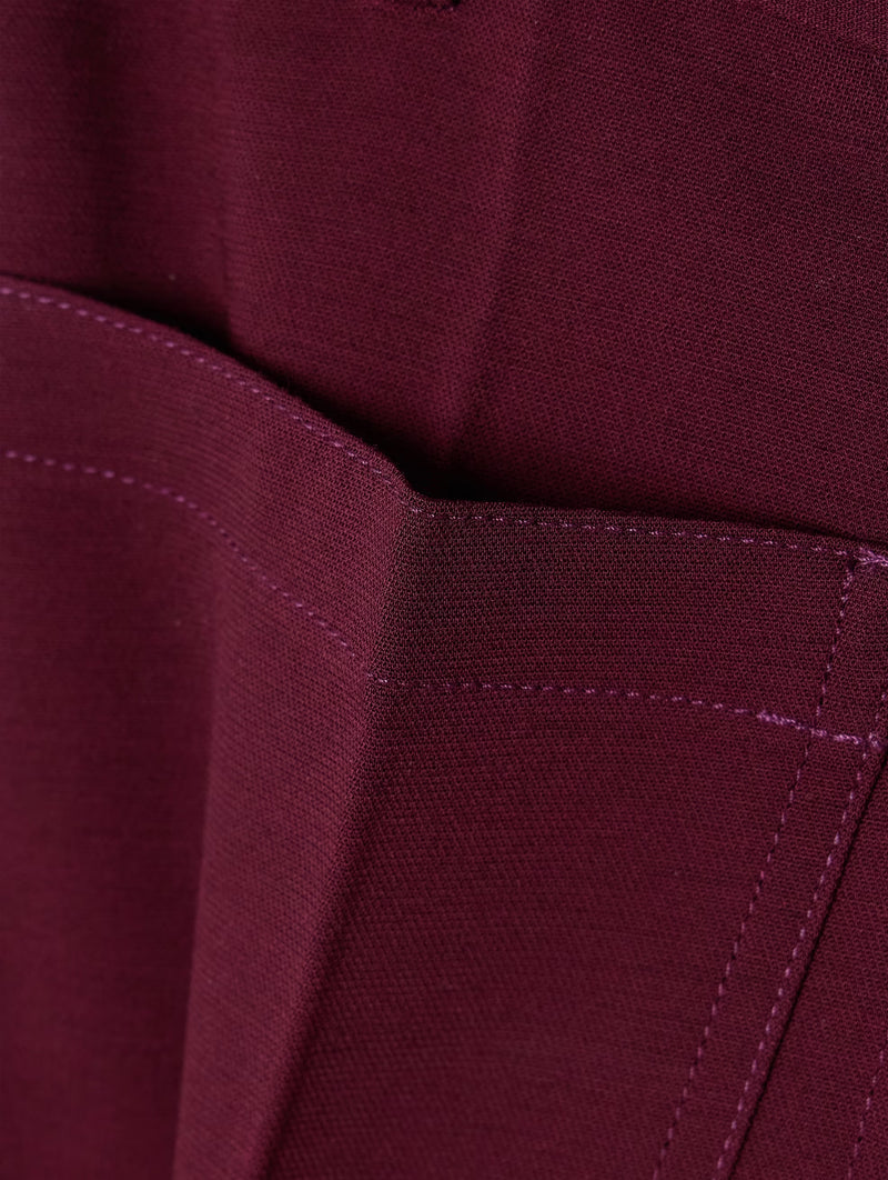 Alina Trouser in Port