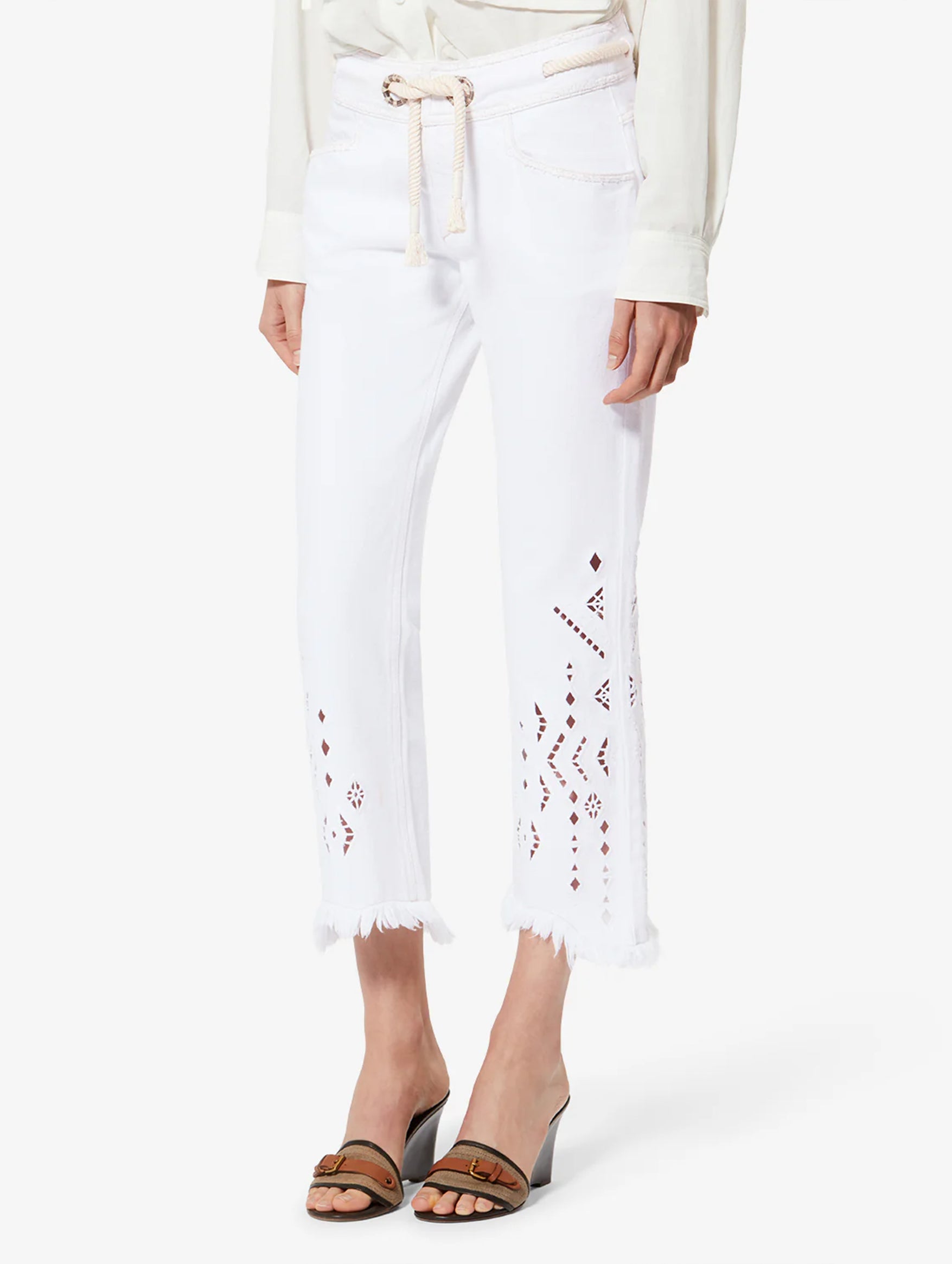 Alison Pants in White