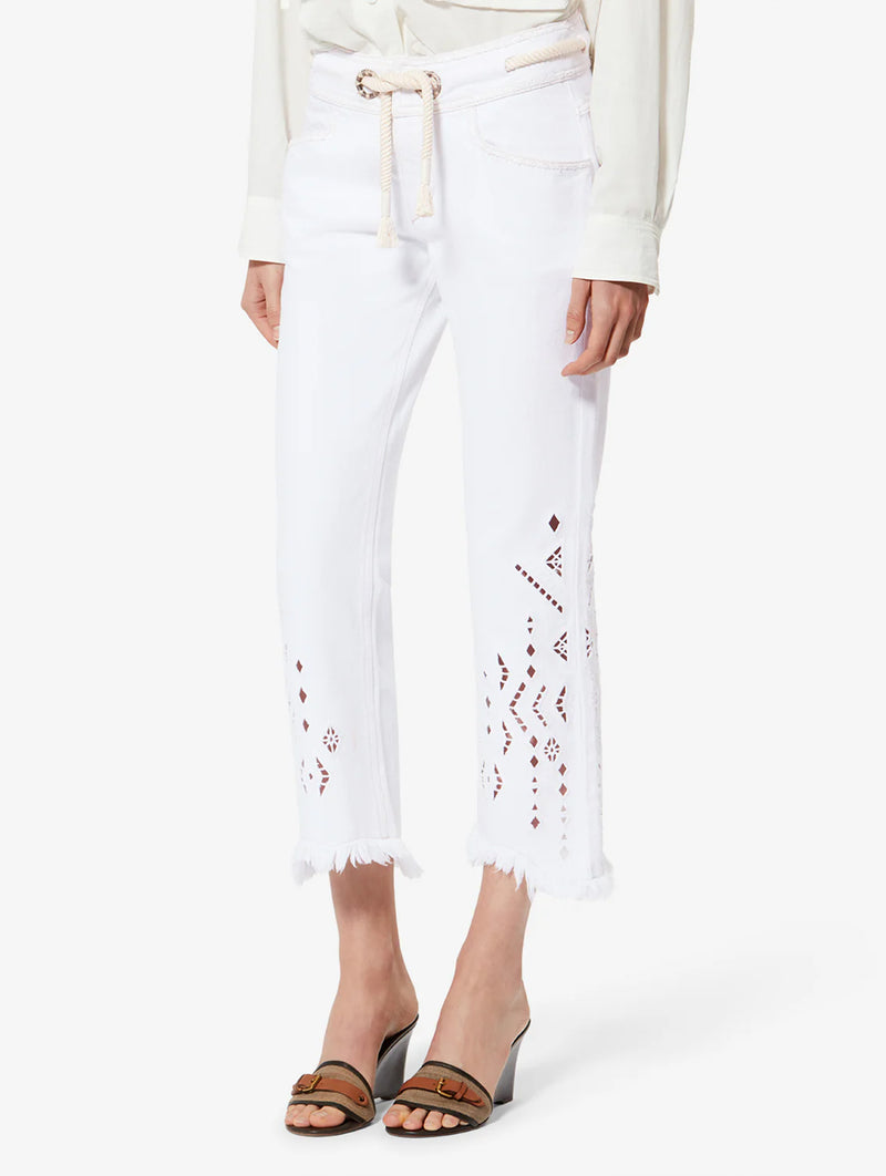 Alison Pants in White