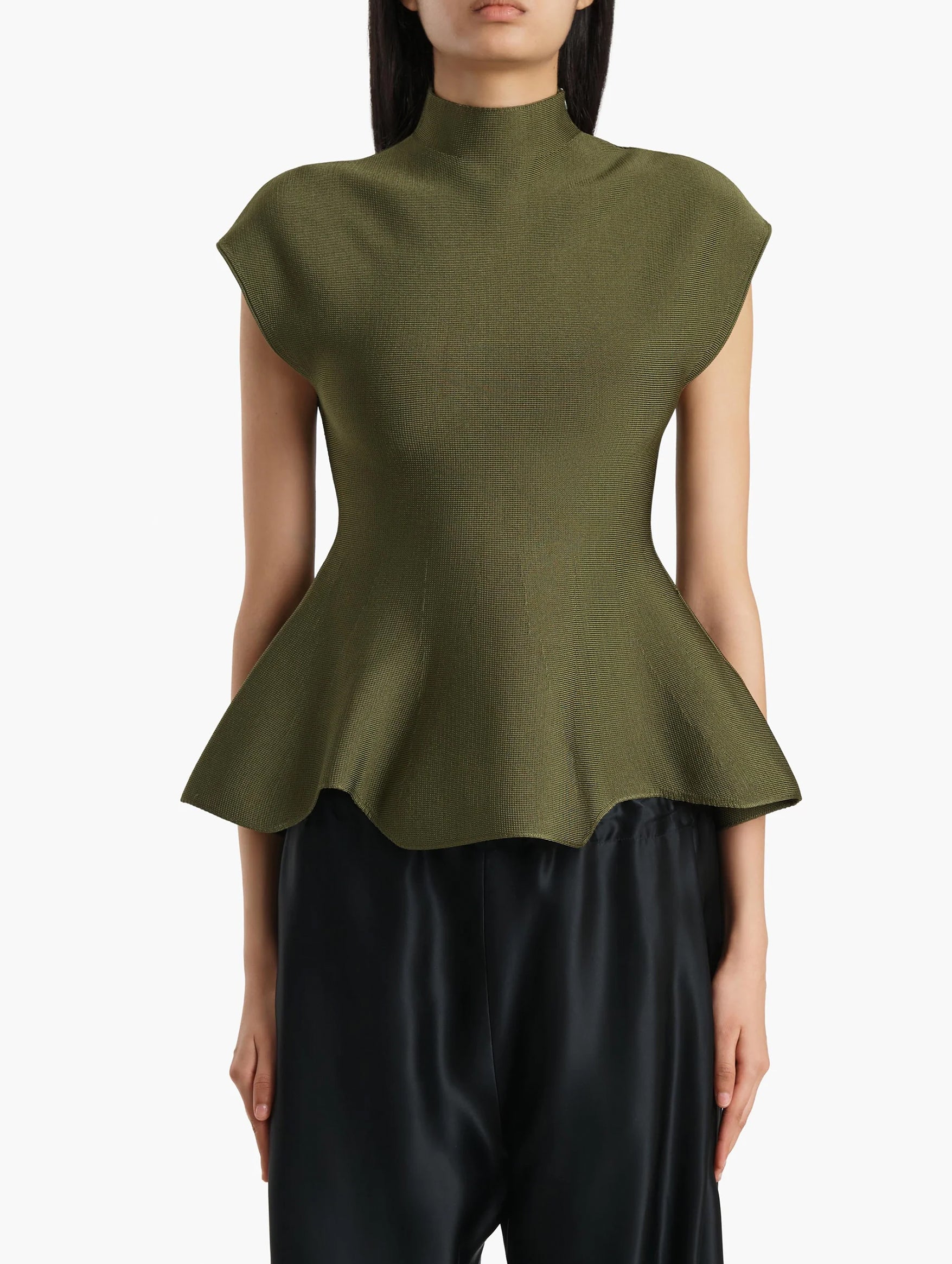 Andra Top in Olive