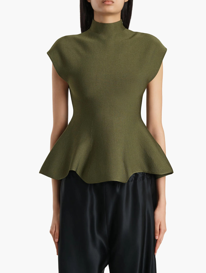 Andra Top in Olive