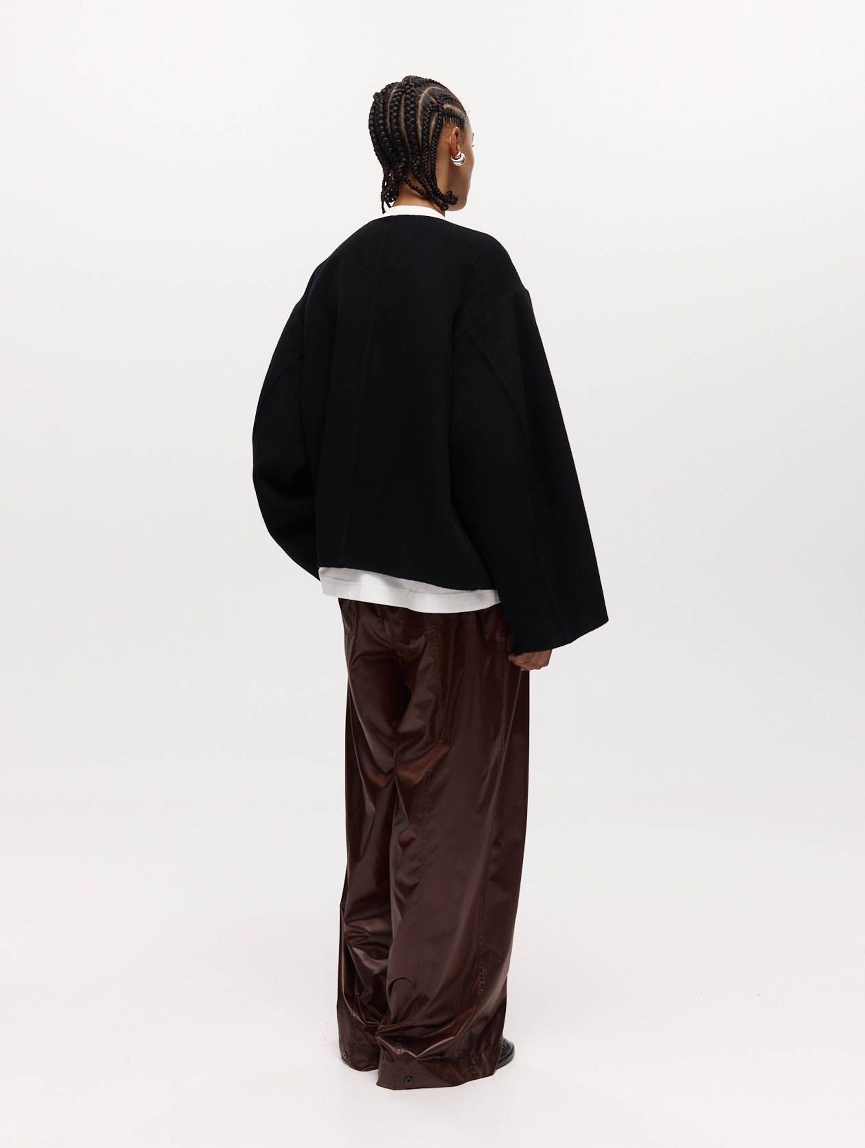 Angelo Wool Jacket in Black