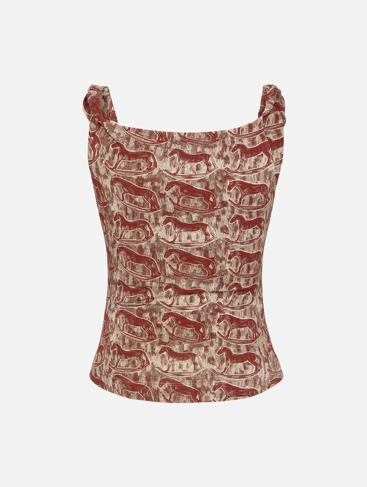 Anna Top in Red Rocking Horses