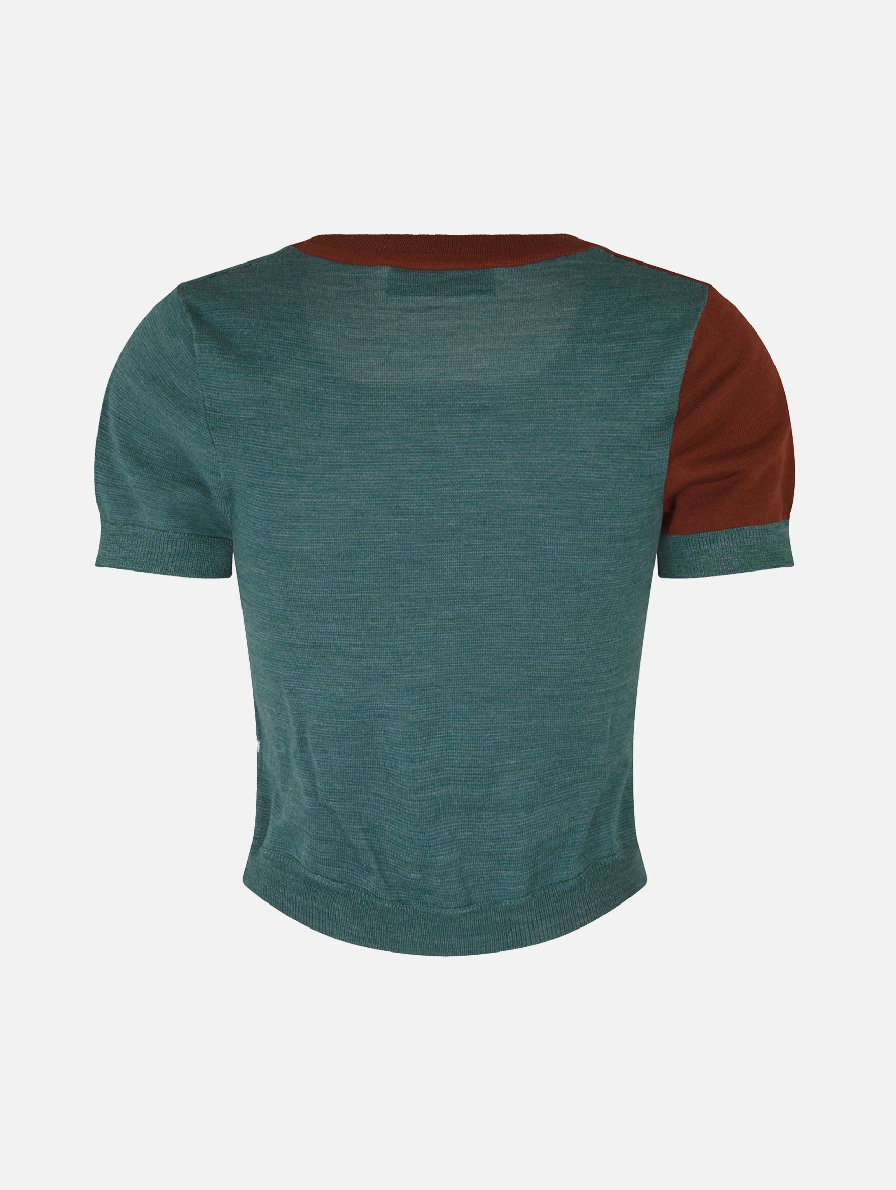 Argyle Bodice Tee in Woodland Multi