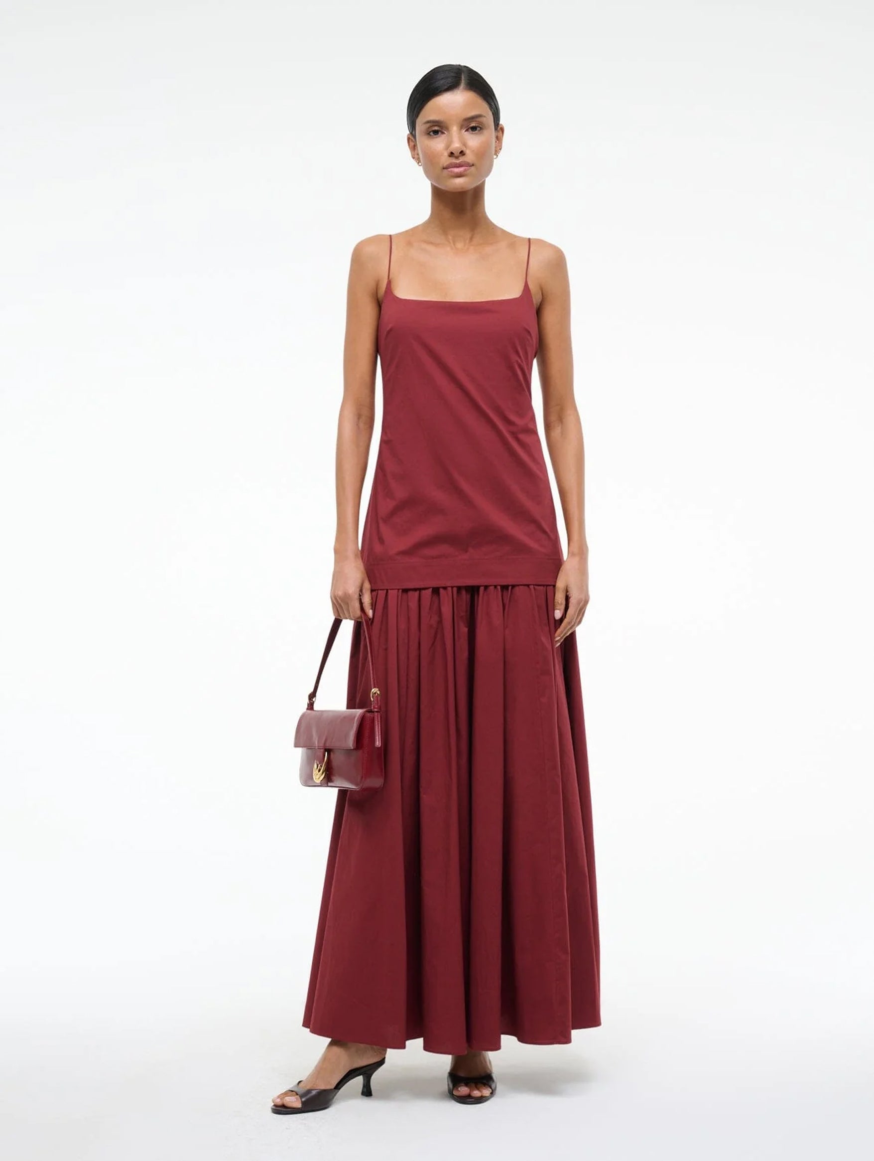 Ari Dress in Sangria